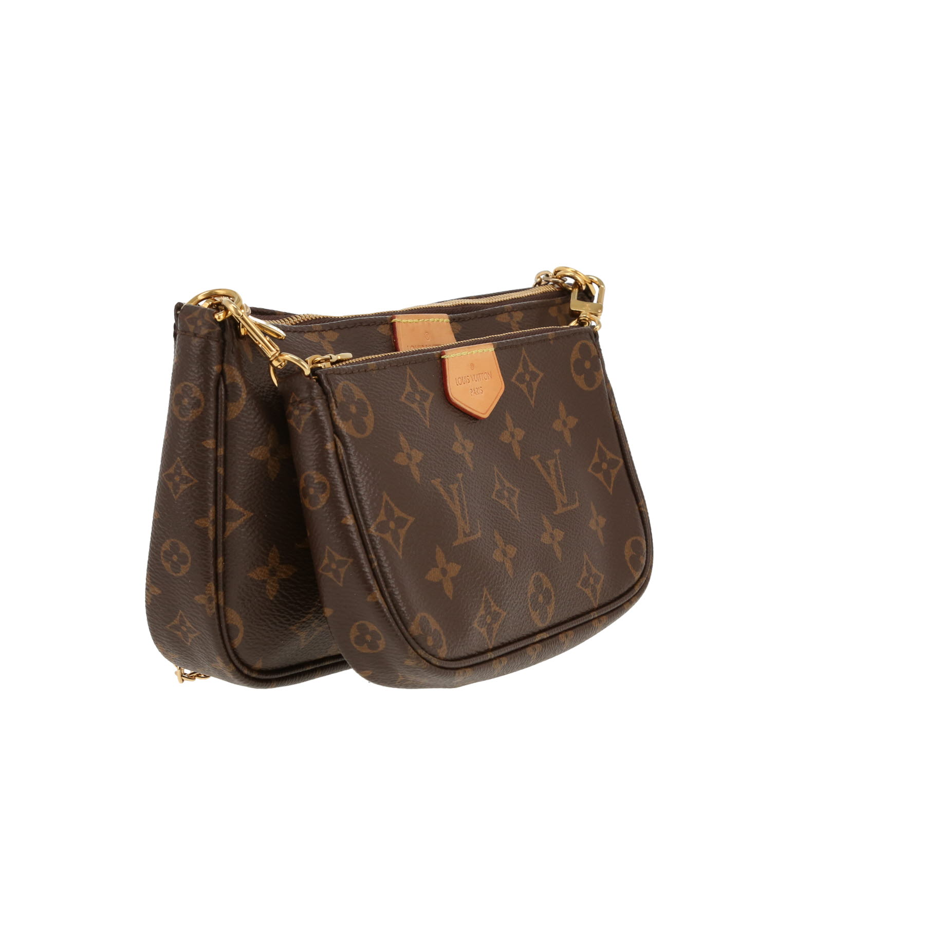 Bolso bandolera Louis Vuitton  Multi-Pochette Accessoires en lona Monogram marrón