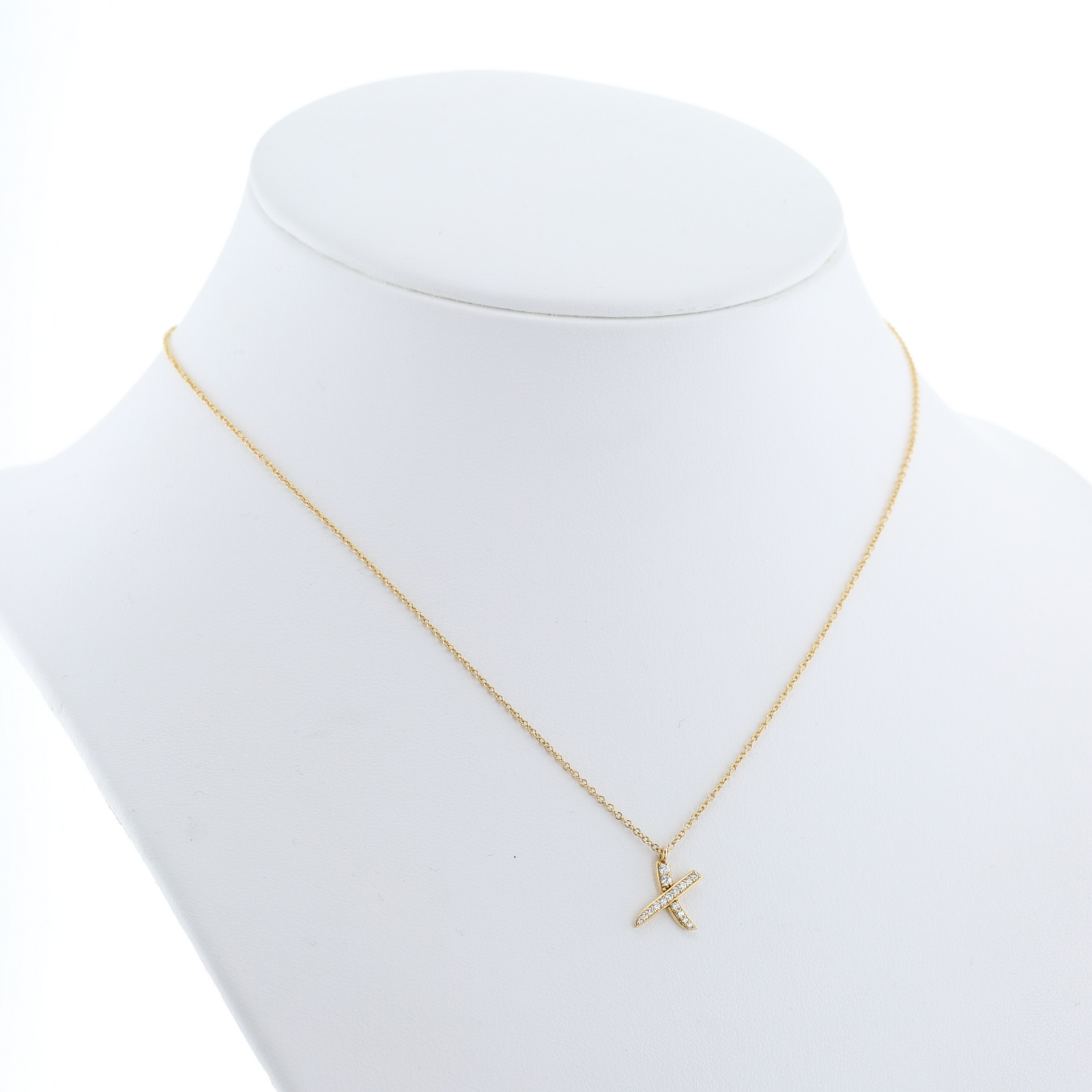 Collar Tiffany 
Co Paloma Picasso X Paloma's Graffiti de oro rosa y diamantes