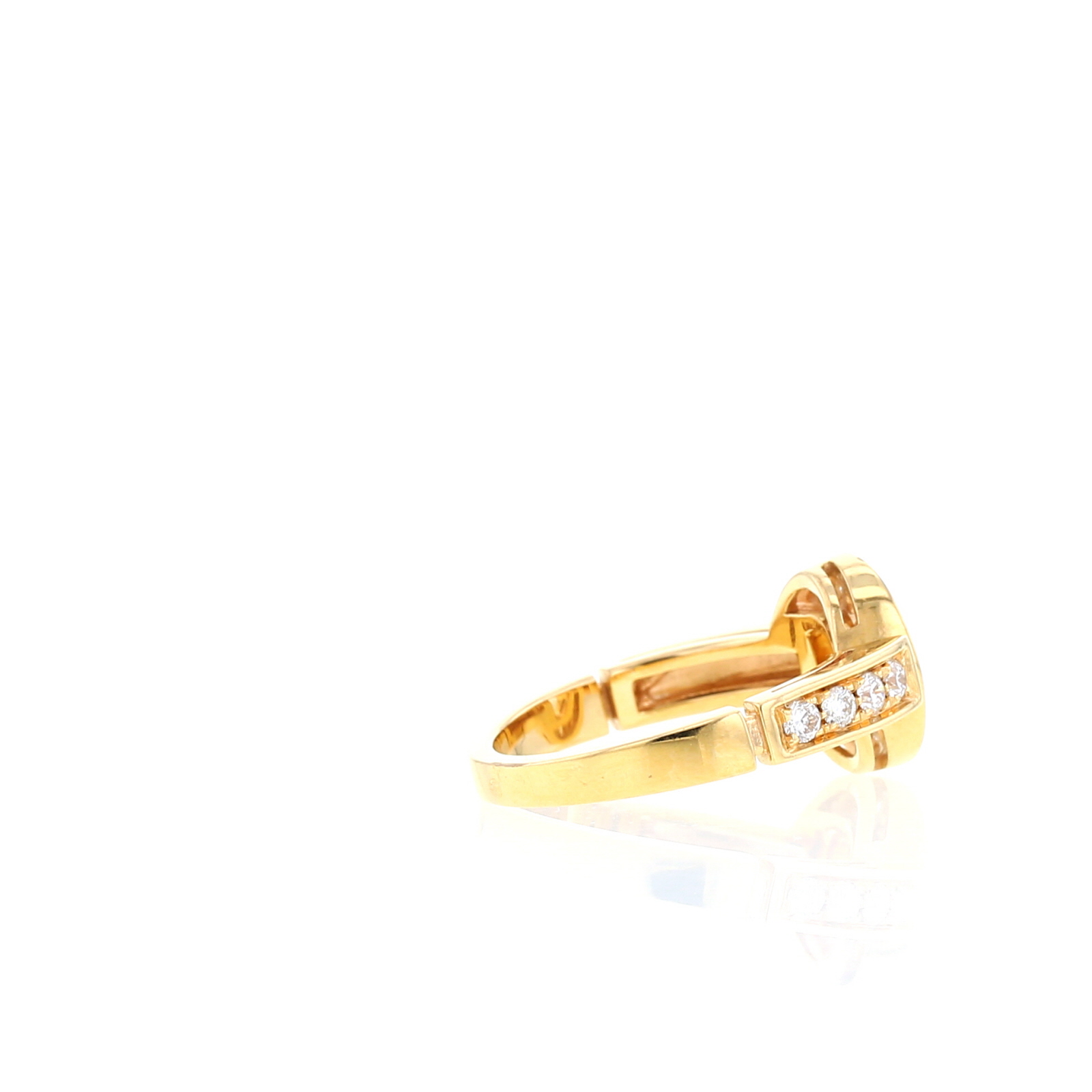 Sortija Bulgari Bulgari Bulgari en oro rosa y diamantes