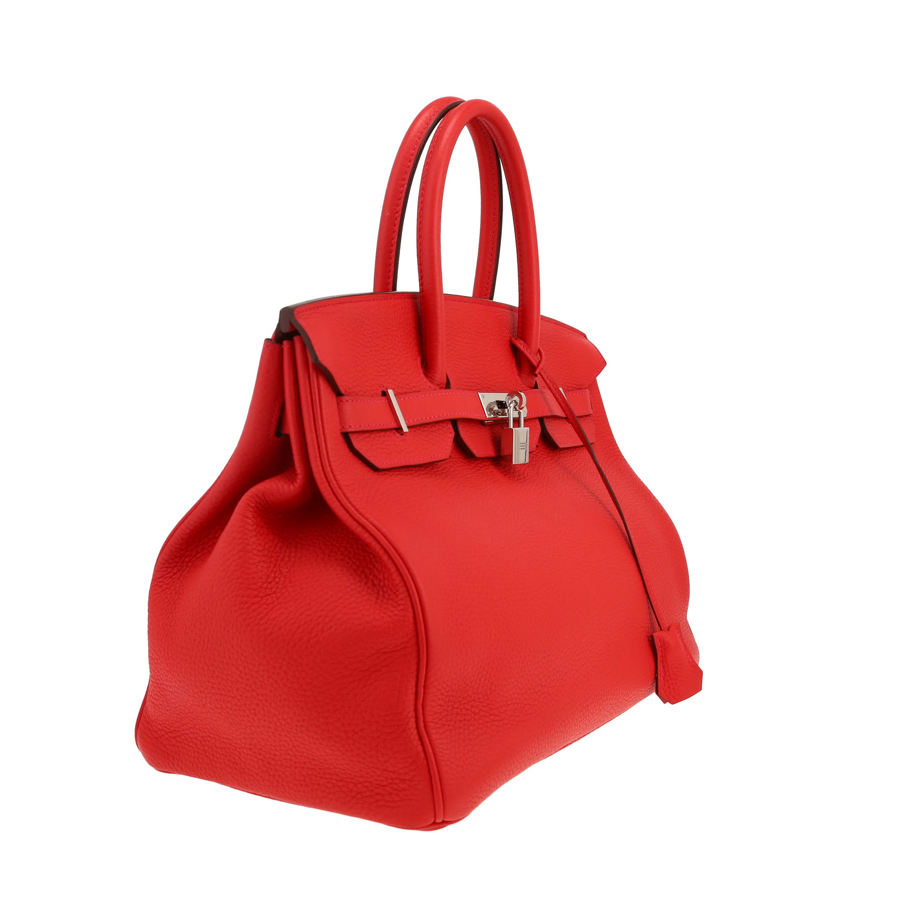 Hermès  Birkin 35 cm handbag  in red togo leather