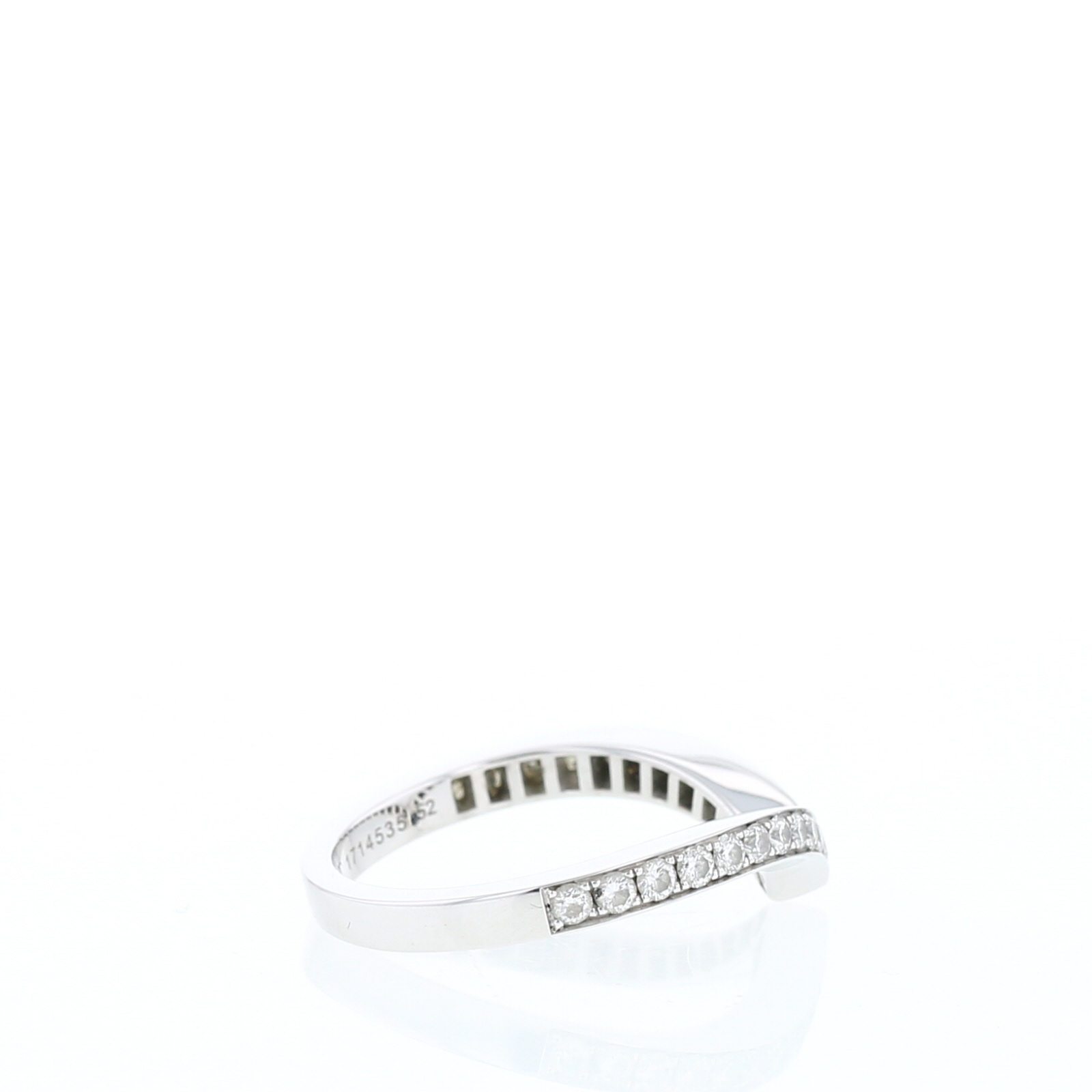 Anello Chaumet Joséphine Aigrette in oro bianco e diamanti