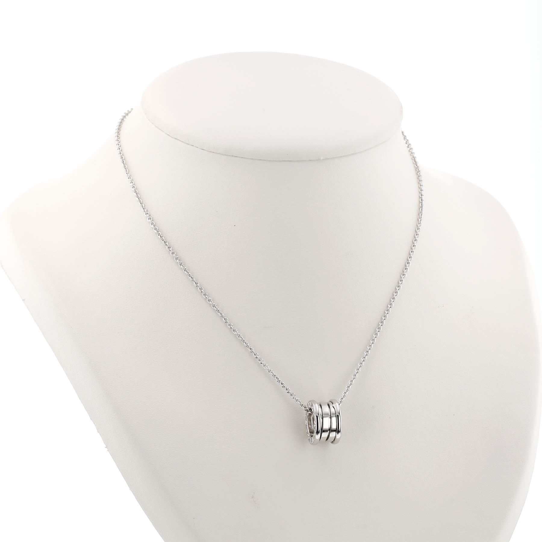 Pendentif Bulgari B.Zero1 en or blanc
