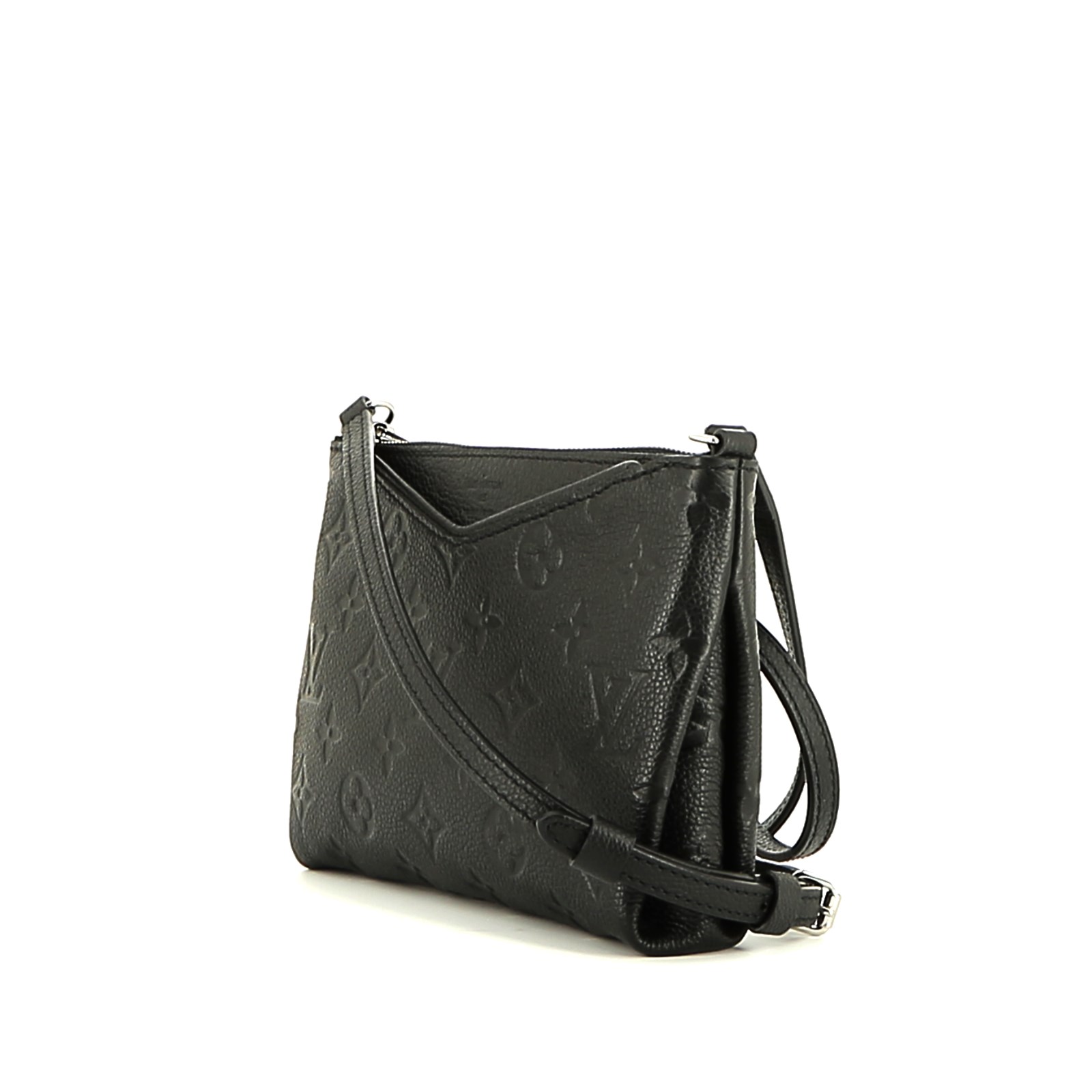 Sac bandoulière Louis Vuitton Pallas BB en cuir monogram noir