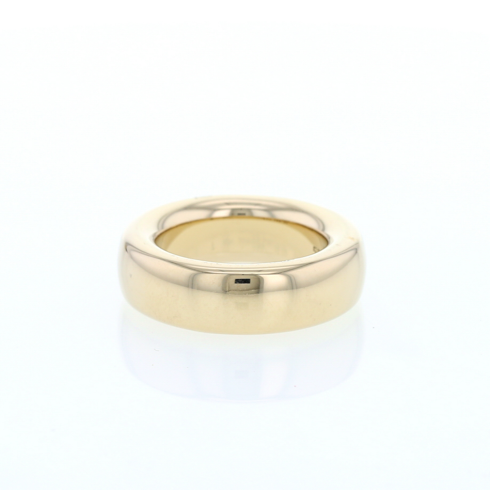 Pomellato Iconica slim model ring in white gold
