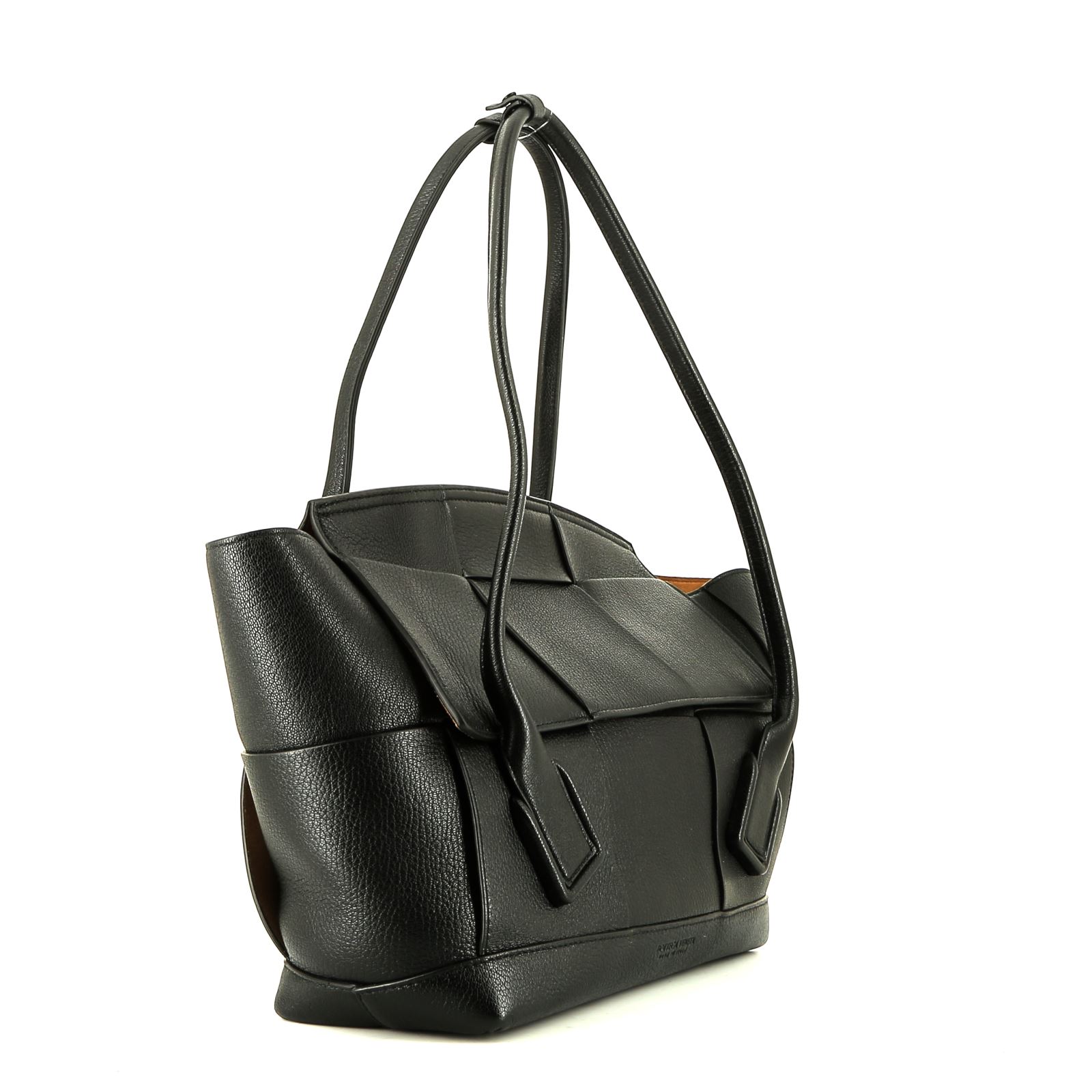 Sac à main Bottega Veneta  Arco 33 en cuir noir
