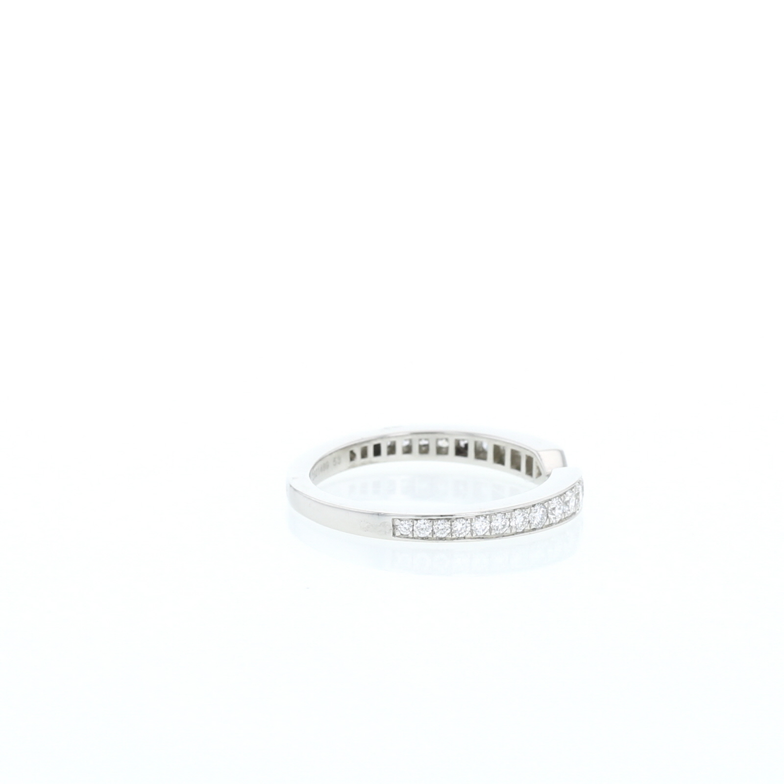 Fede nuziale Chaumet Triomphe de Chaumet in platino e diamanti