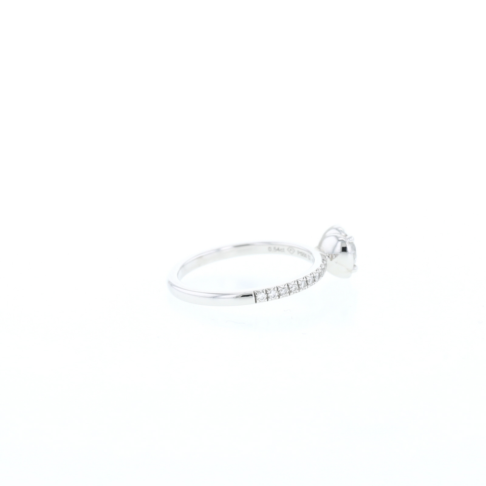 Anello Piaget Rose in platino e diamanti