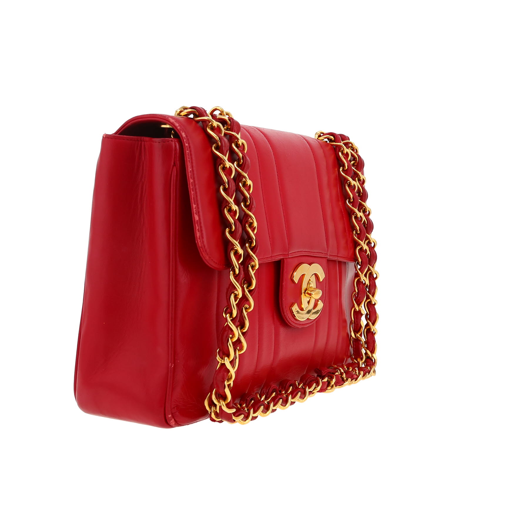◆希少◆VINTAGE◆【CHANEL】2011*Timeless*ラム*ミディバッグ 55395339-1_2.jpg