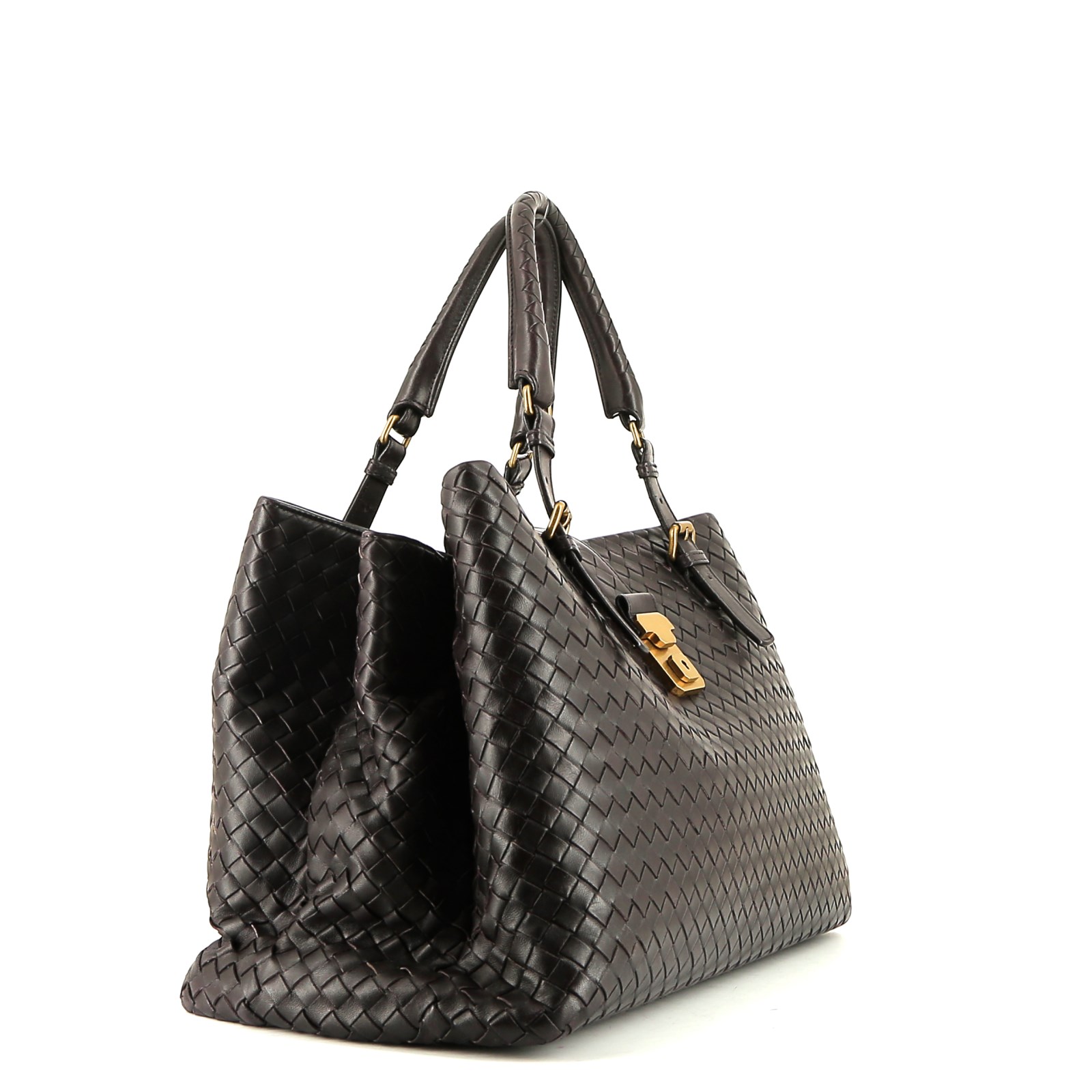 【BOTTEGA VENETA 】INTRECCIATO NEW ROMA TOTE BAG Bottega Veneta Intrecciato Tote