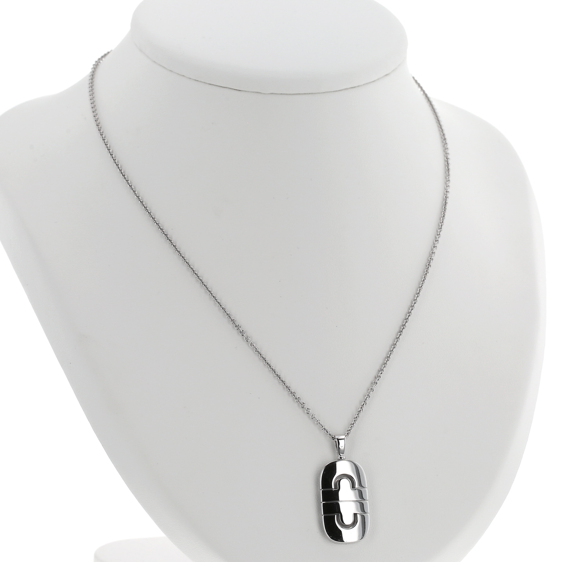 Collana Bulgari Parentesi in oro bianco Collana Bulgari Parentesi in oro bianco