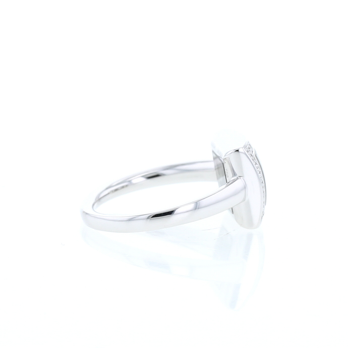 Bague Chopard Happy Diamonds en or blanc et diamants