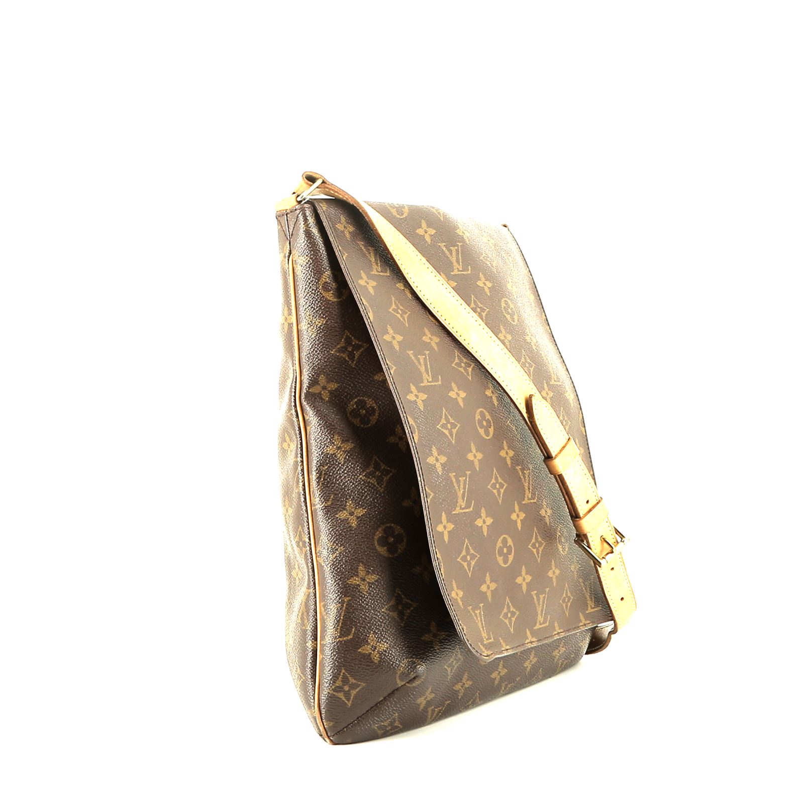 Louis Vuitton  Musette Salsa messenger bag  monogram canvas  and natural leather