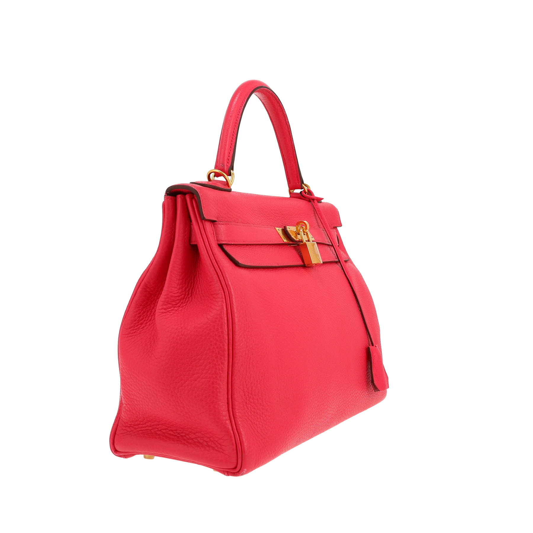 Hermès  Kelly 32 cm handbag  in pink togo leather