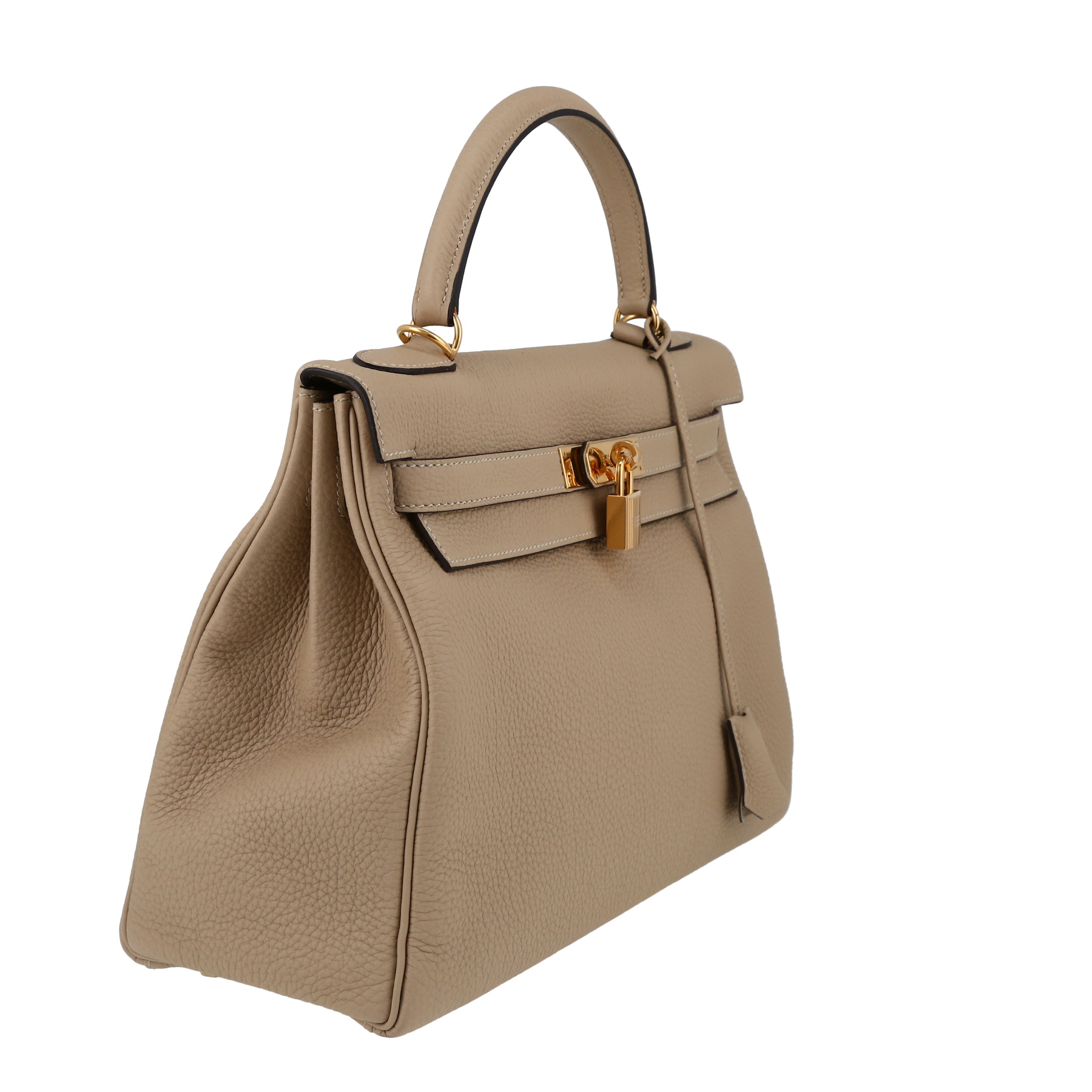 Borsa Hermès  Kelly 32 cm in pelle togo Trench