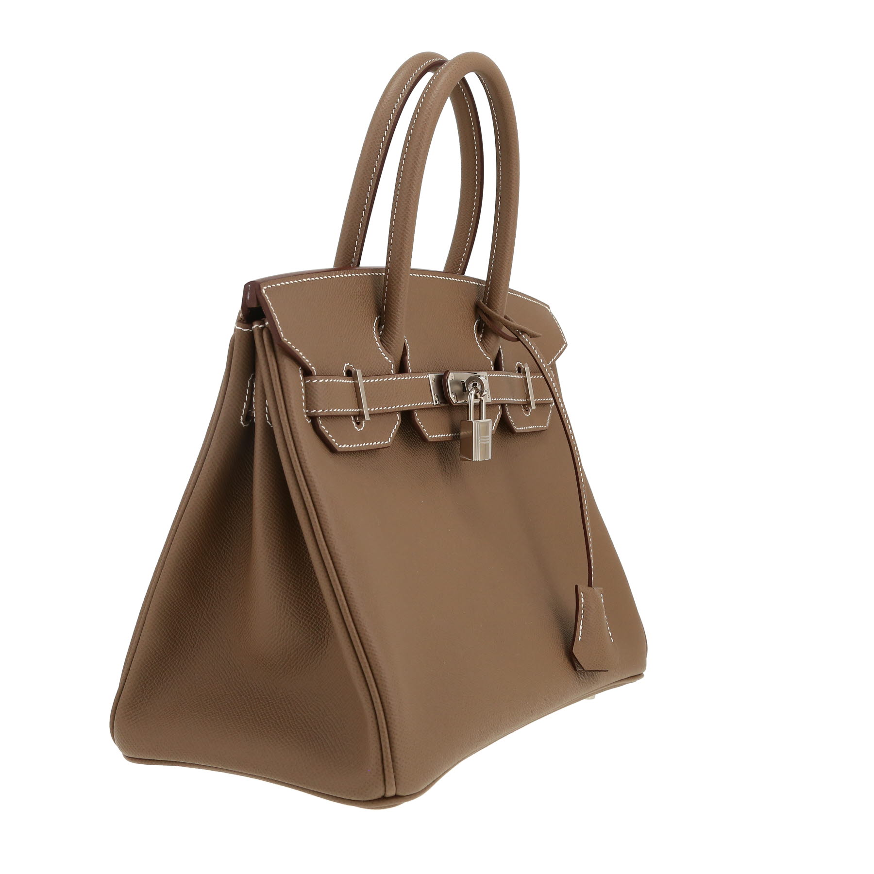 Hermès  Birkin 30 cm handbag  in etoupe epsom leather