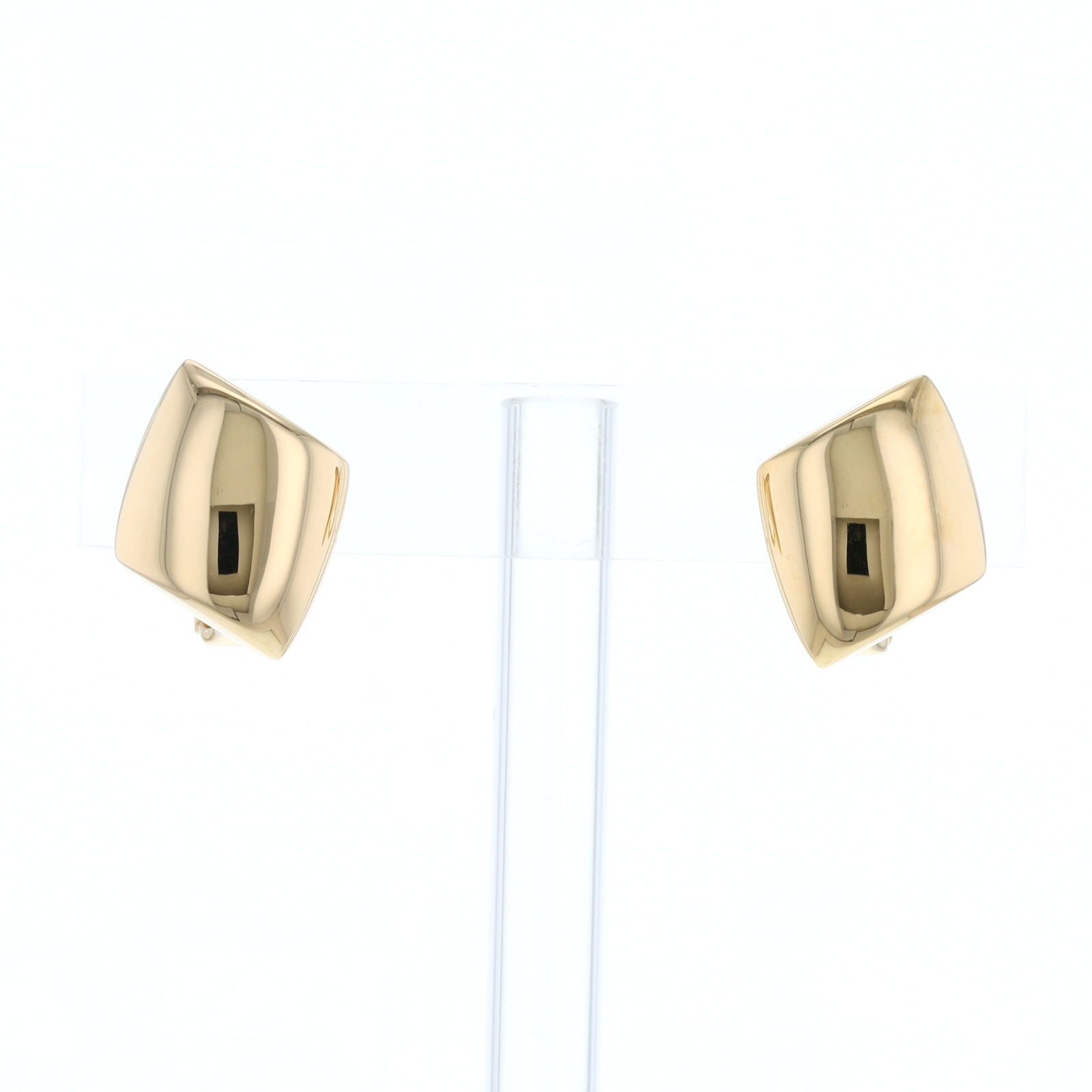 Orecchini Clip Bello London Clip Su Orecchini - Placcato Argento Con