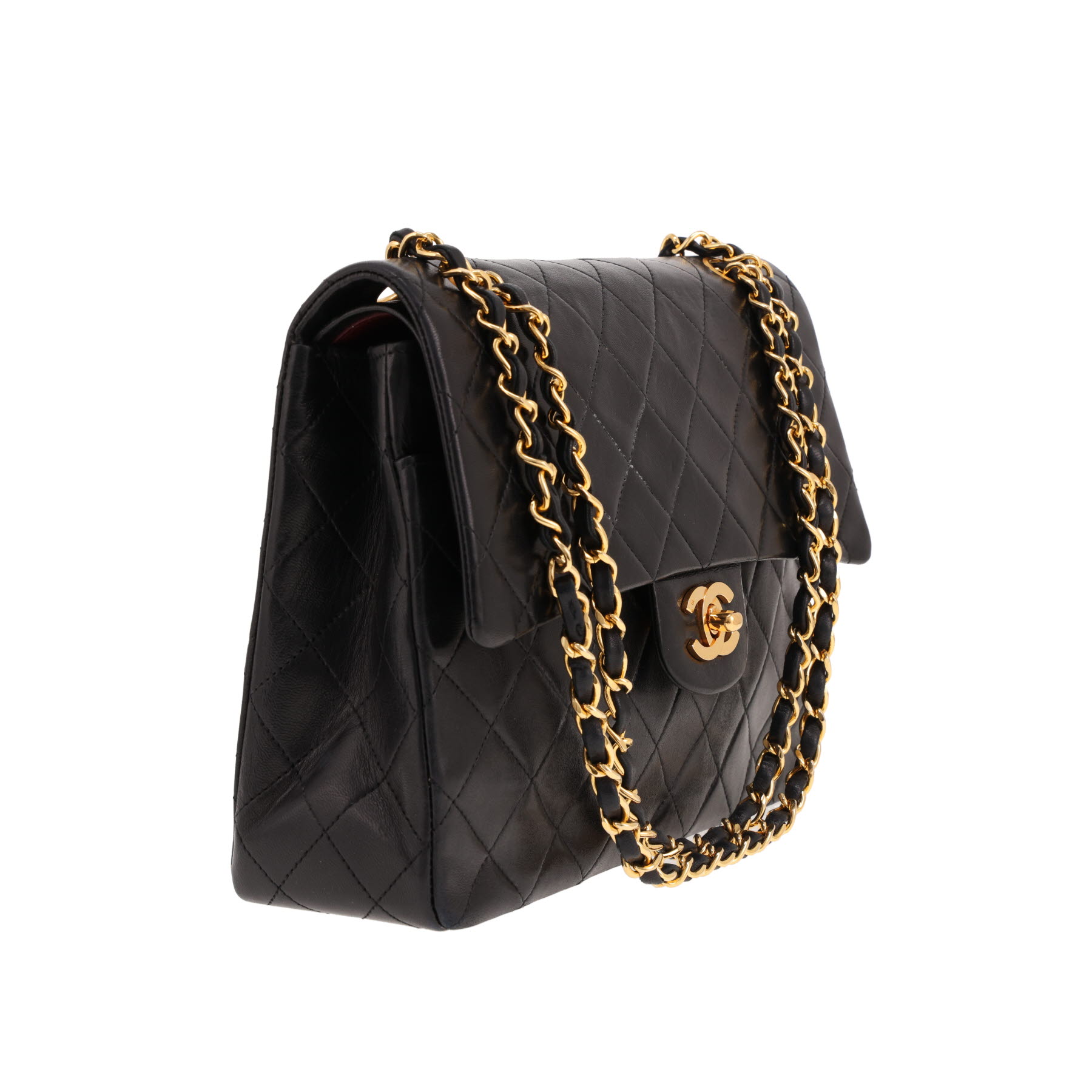 Chanel  Timeless handbag  in black quilted leather