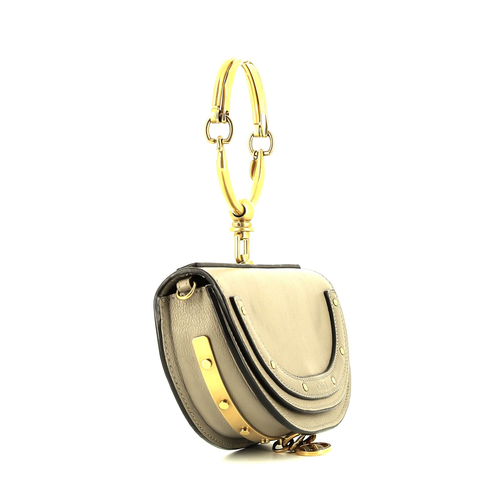 Sac à main Chloé  Nile en cuir beige