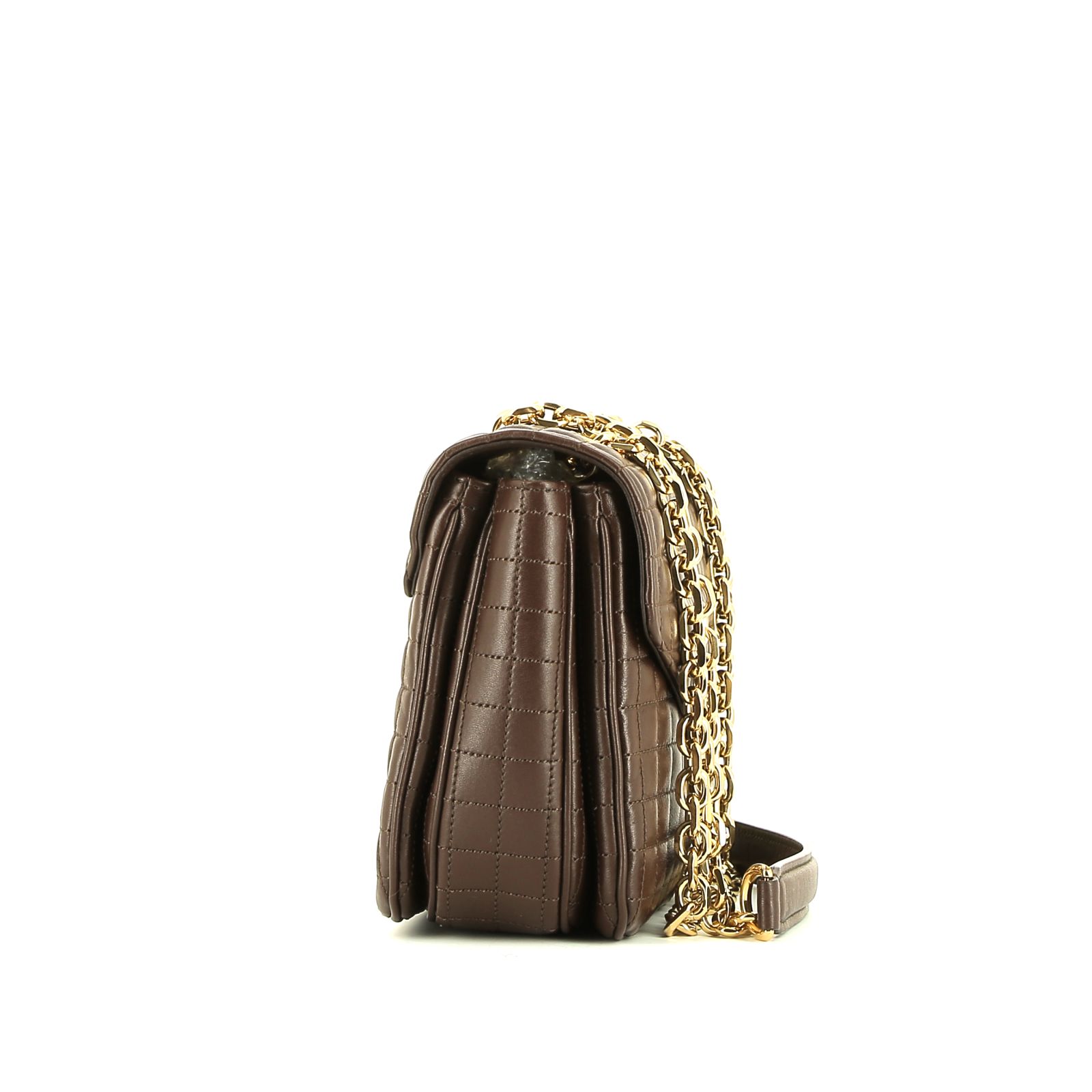 C Bag Shoulder Bag In Brown Leather