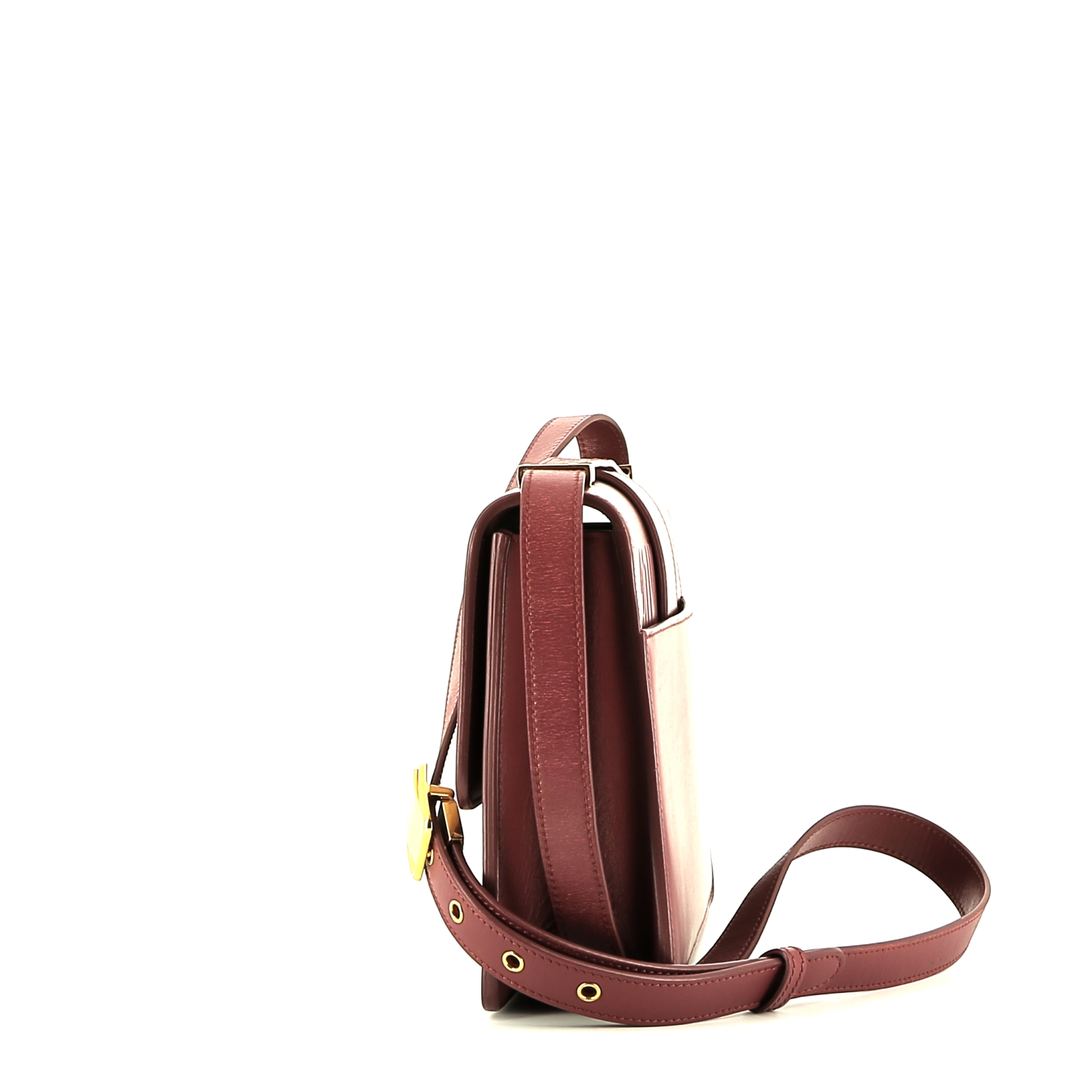 30 Montaigne Shoulder Bag In Pink Grained Leather