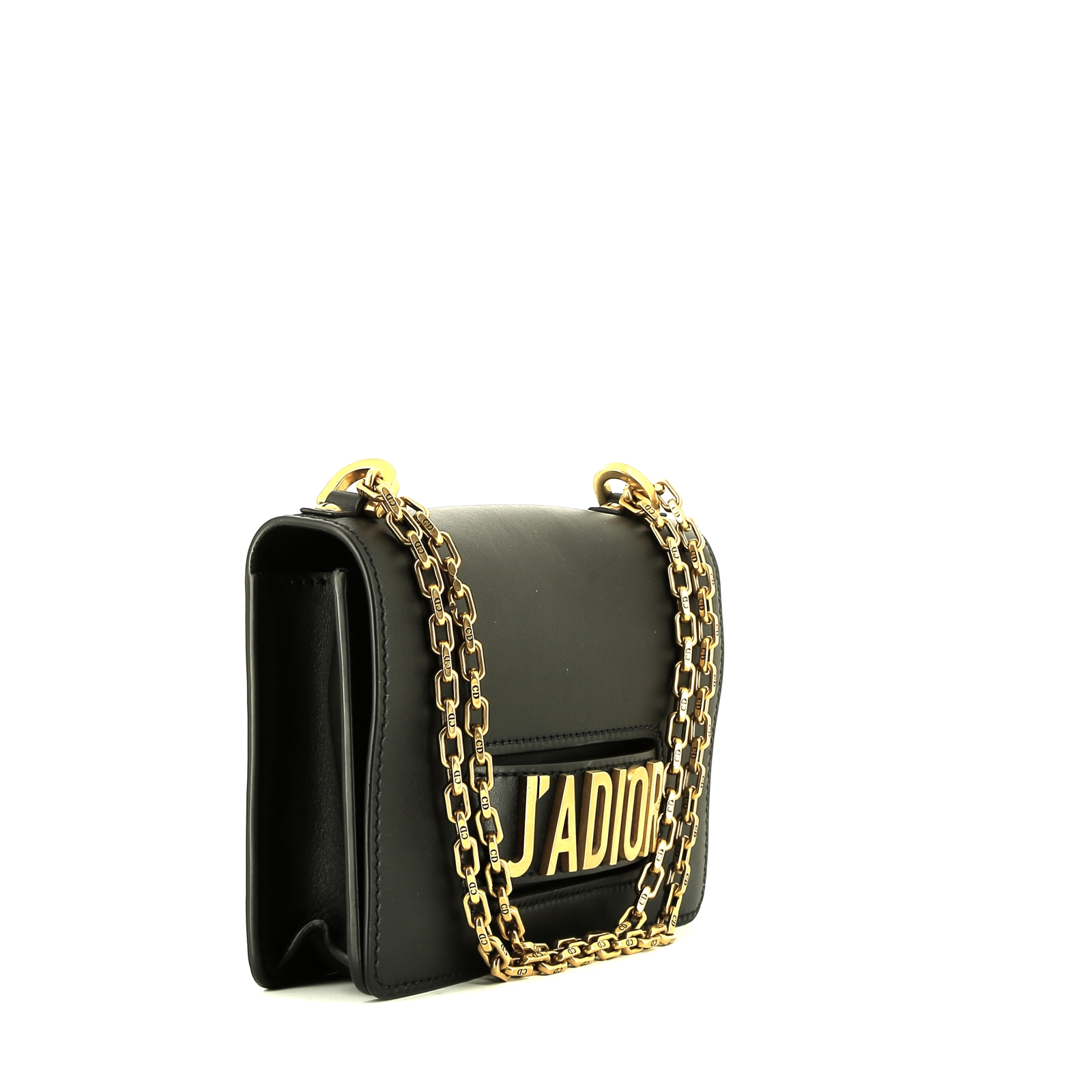 Dior  J'Adior handbag  in black leather