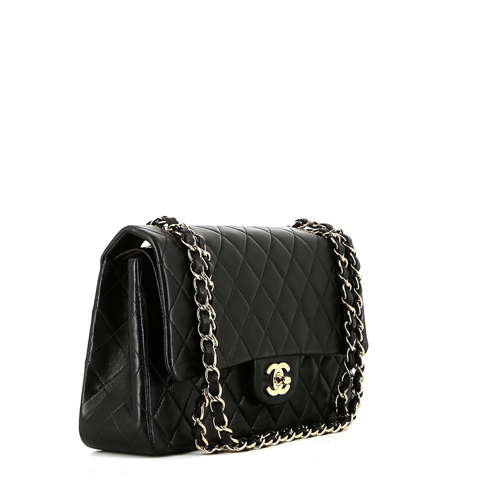 Chanel  Timeless Classic handbag  in black quilted leather