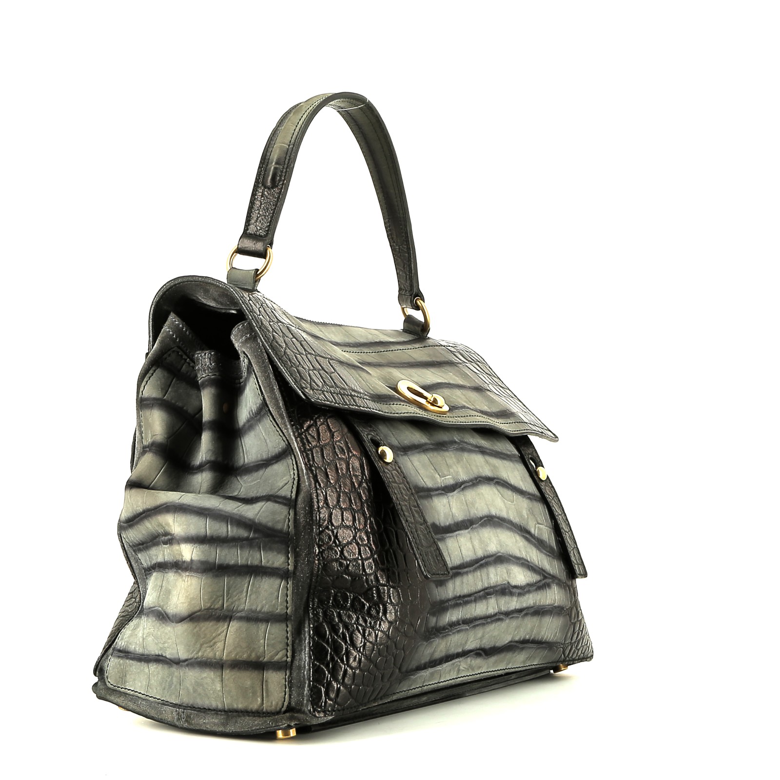 Borsa Saint Laurent  Muse Two in pelle bicolore