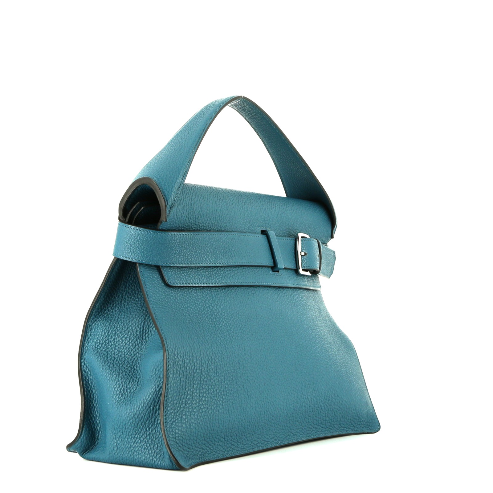 Hermès  Etribelt handbag  in pigeon blue togo leather