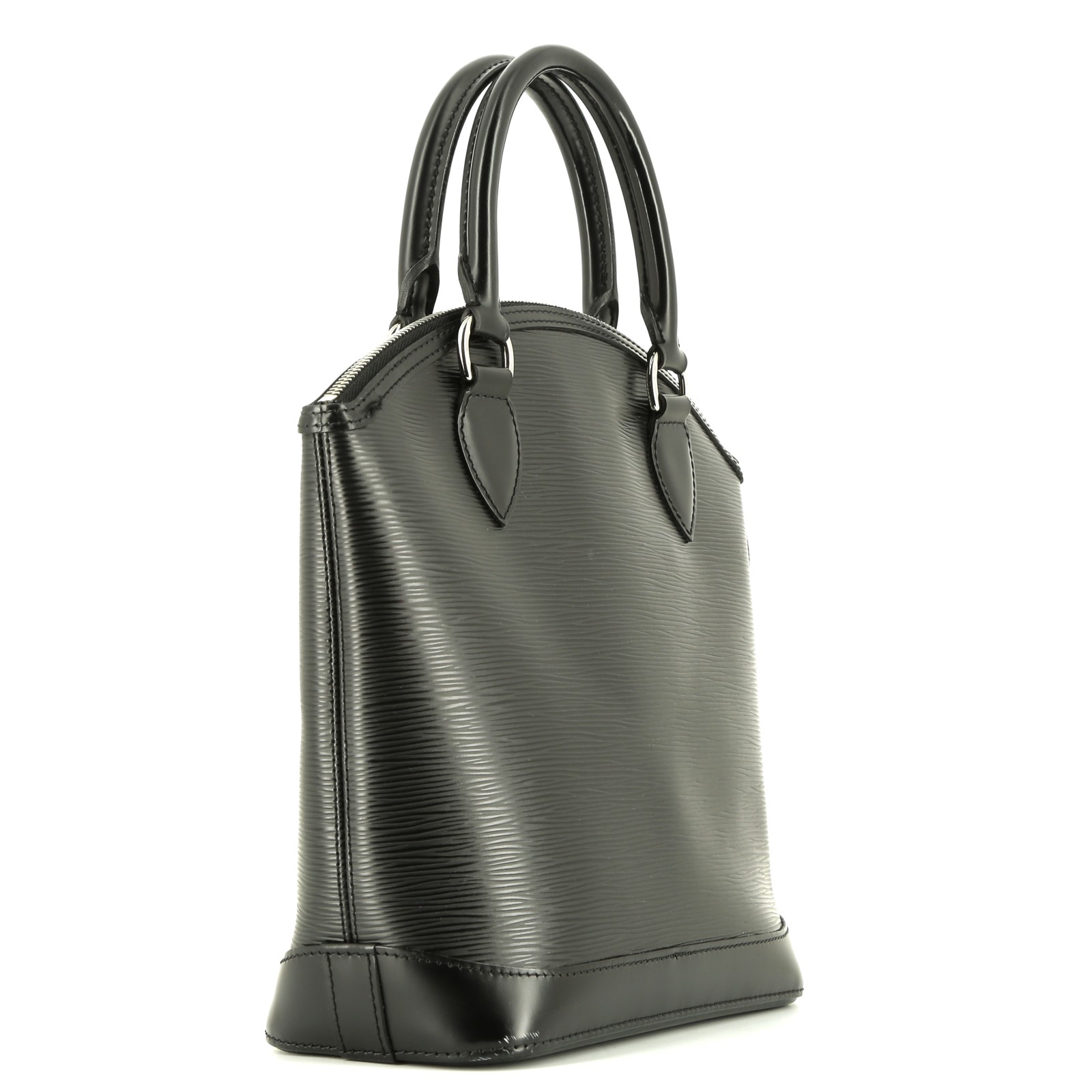 Sac à main Louis Vuitton  Lockit en cuir épi noir