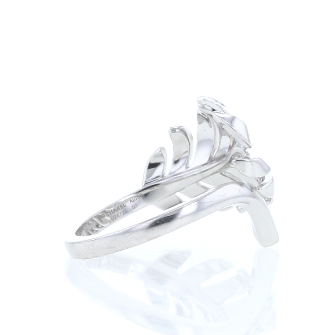 Chanel Plume de Chanel ring in white gold Chanel Plume de Chanel ring in white gold