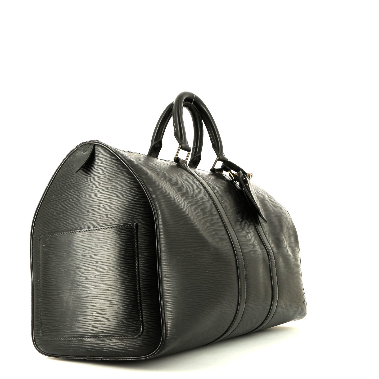 Borsa da viaggio Louis Vuitton  Keepall 45 in pelle Epi nera