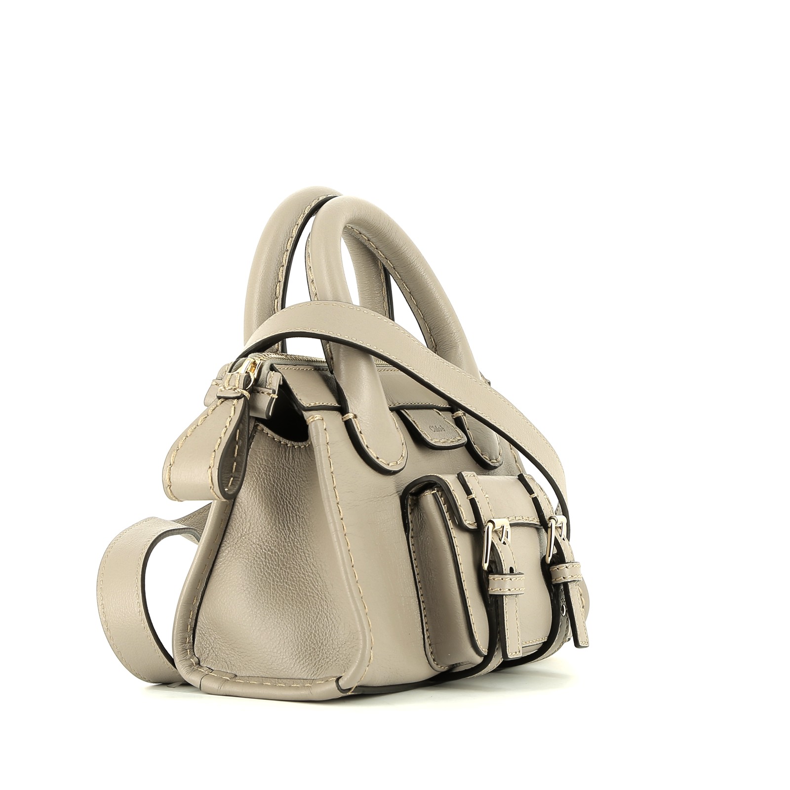 Chloé  Edith handbag  in grey leather