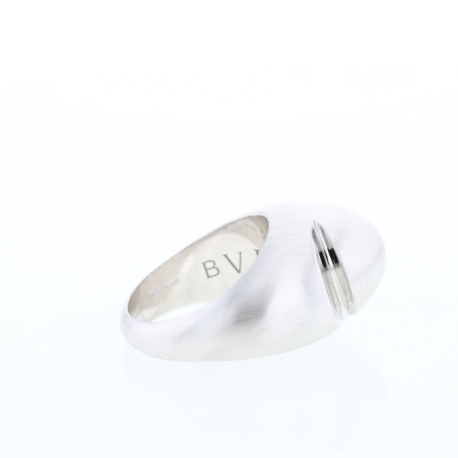Bague Bulgari Cabochon en or blanc