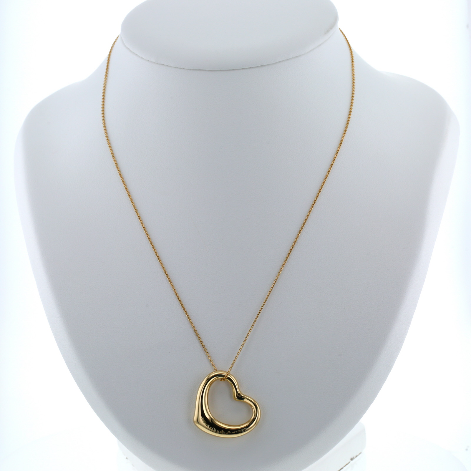 Tiffany & Co Open Heart Necklace 400484 | Collector Square