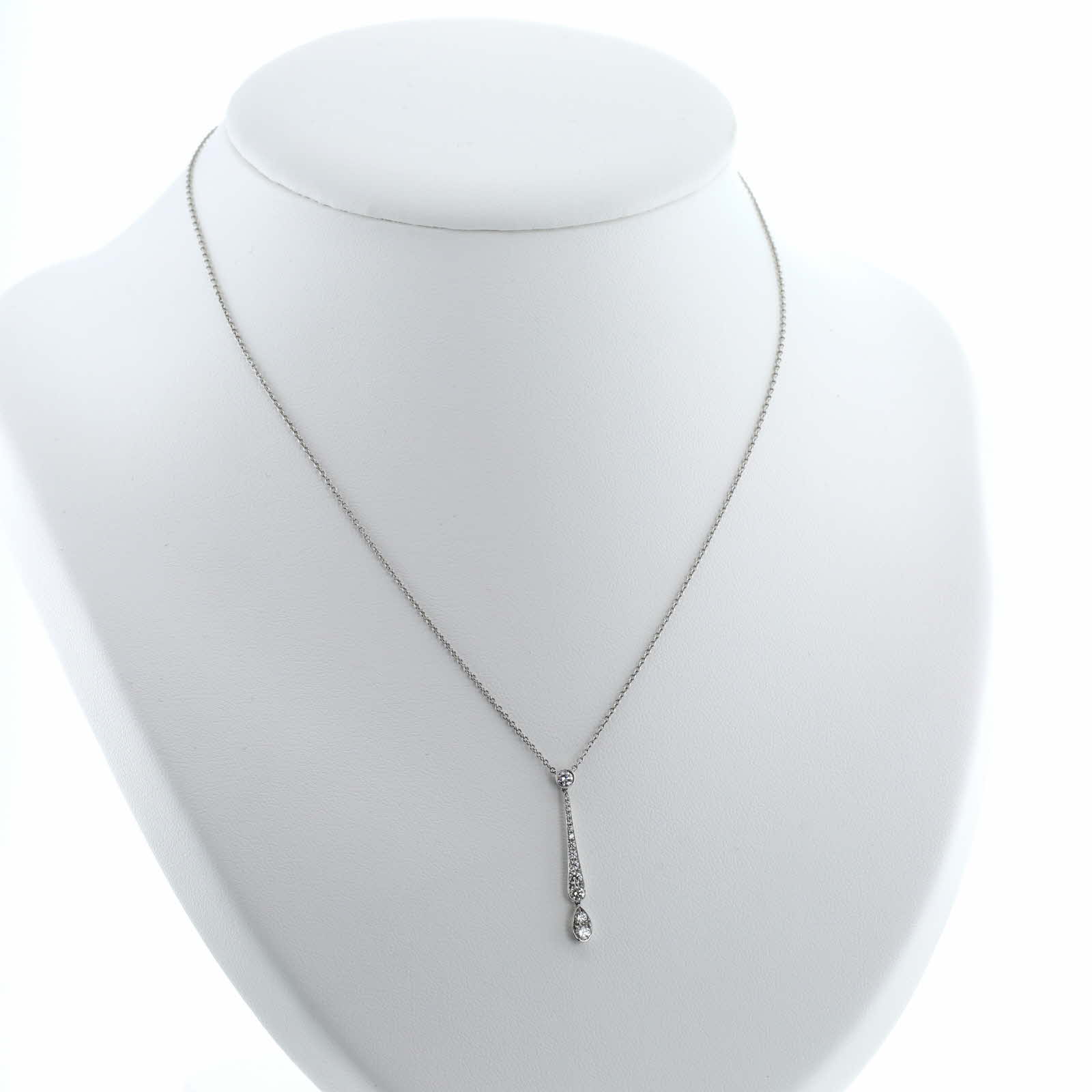 Tiffany 
Co Jazz necklace in platinium and diamonds Tiffany 
Co Jazz necklace in platinium and diamonds