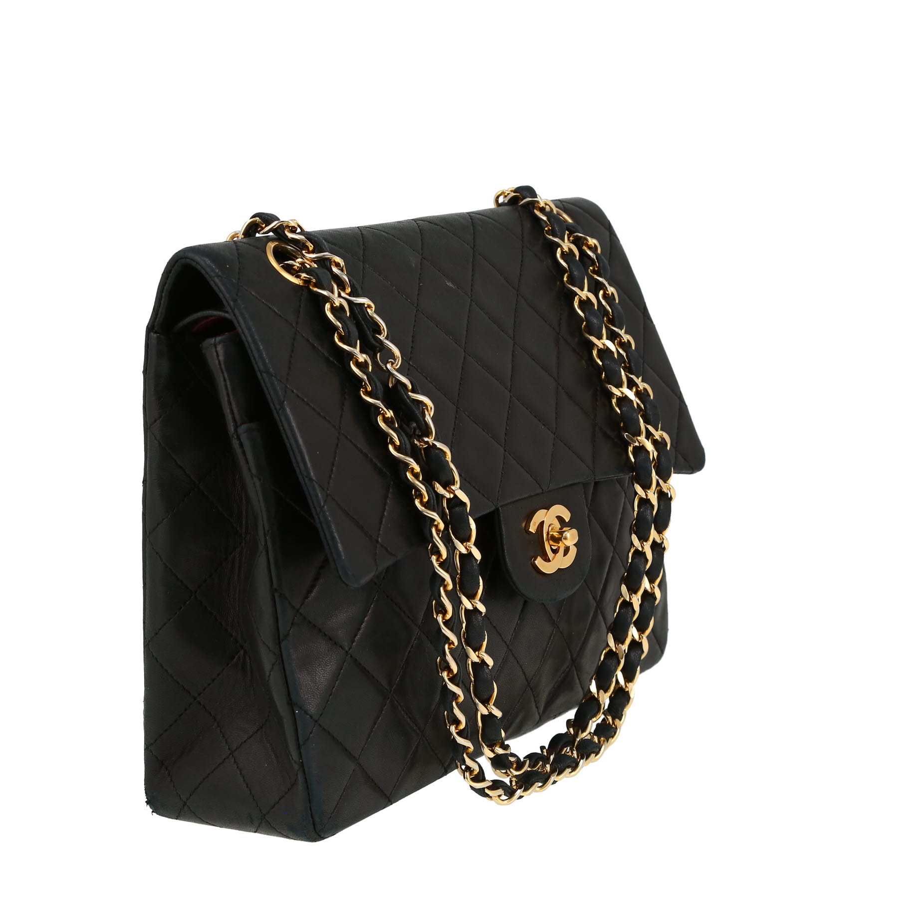 Chanel  Timeless handbag  in black quilted leather