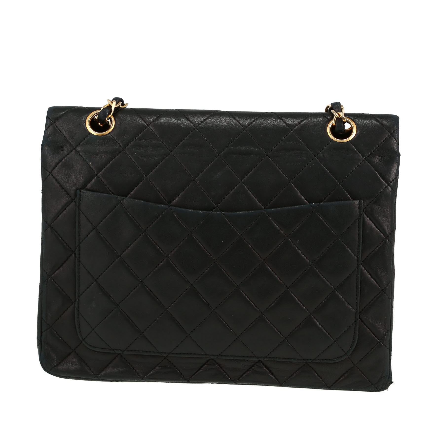 Timeless Handbag In Black Quilted Leather