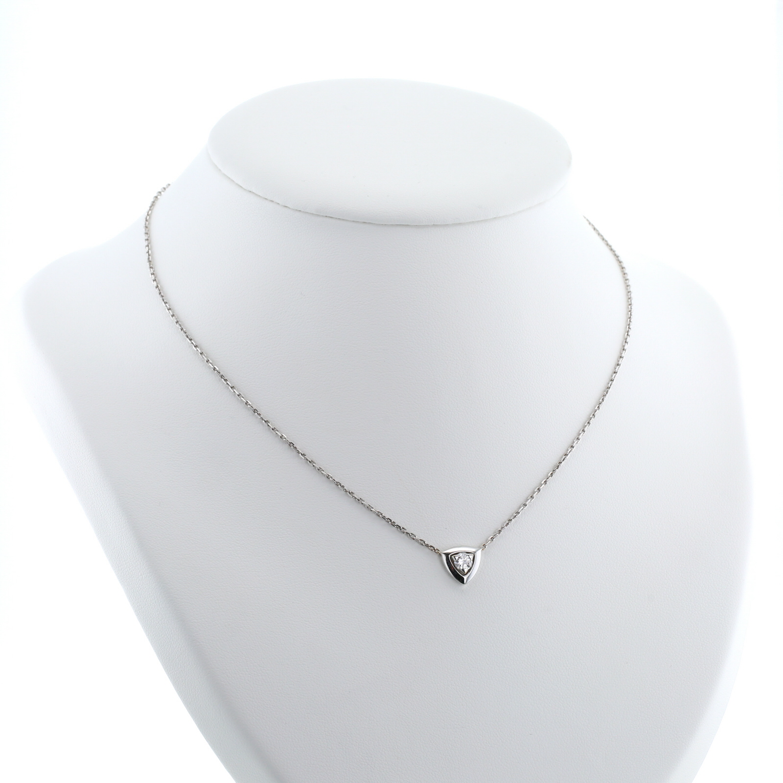 Collar Mauboussin Dream and Love de oro blanco y diamante