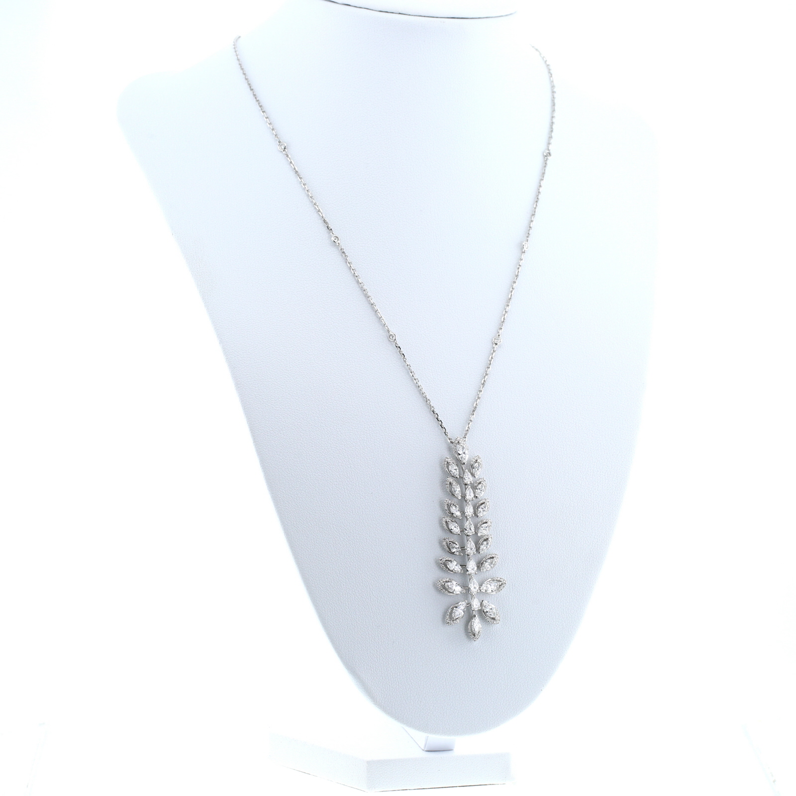 Messika Diamond Catcher necklace in white gold and diamonds