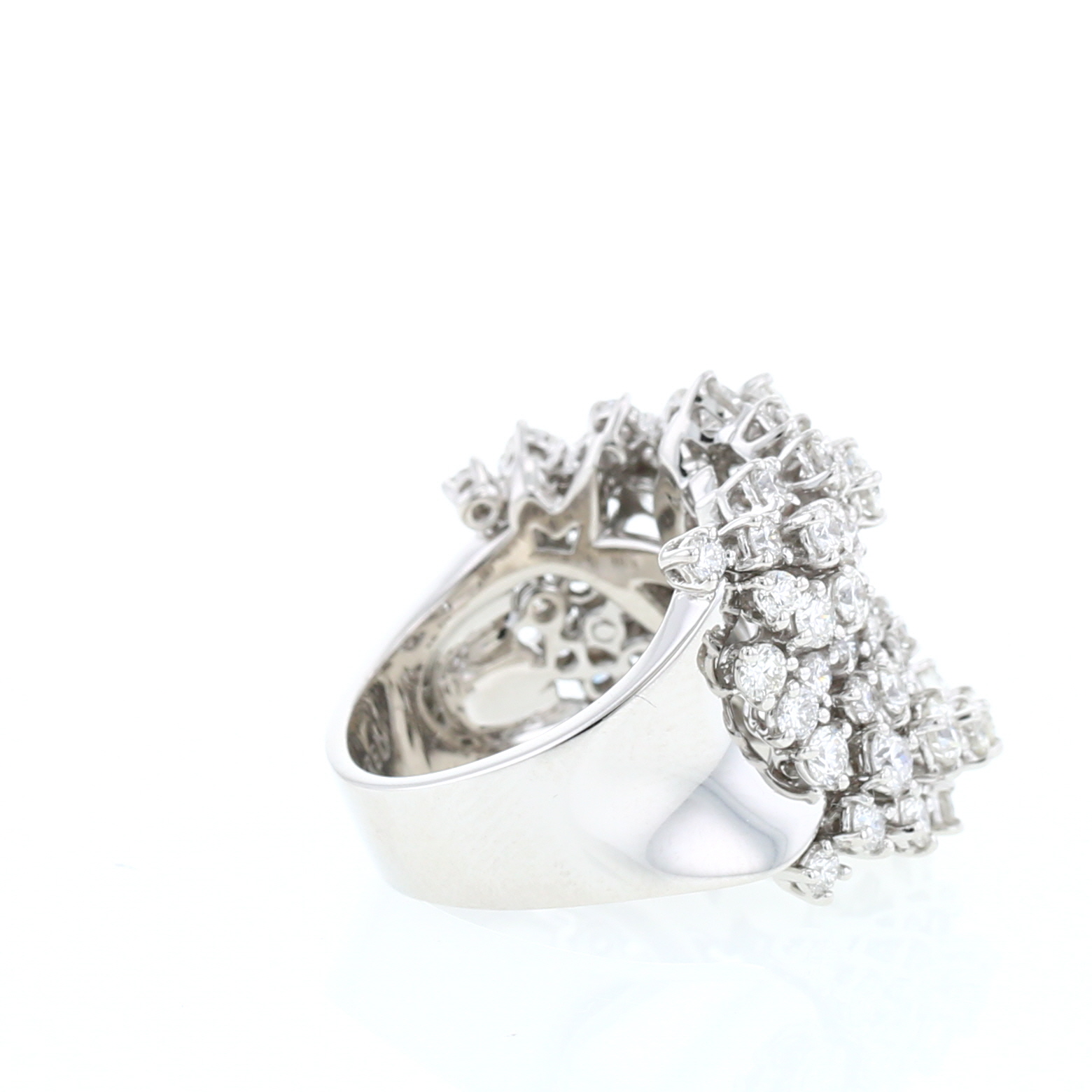 Anello Fred Blanche in oro bianco e diamanti