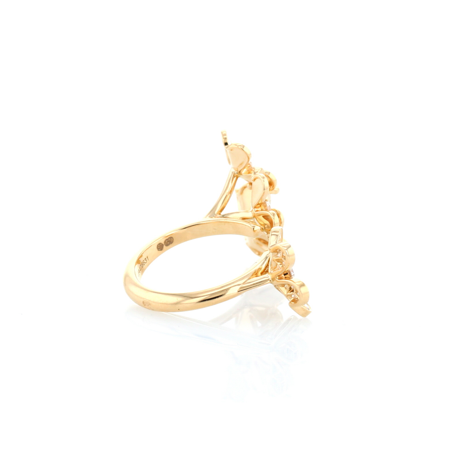 Van Cleef & Arpels Frivole in oro giallo e diamanti