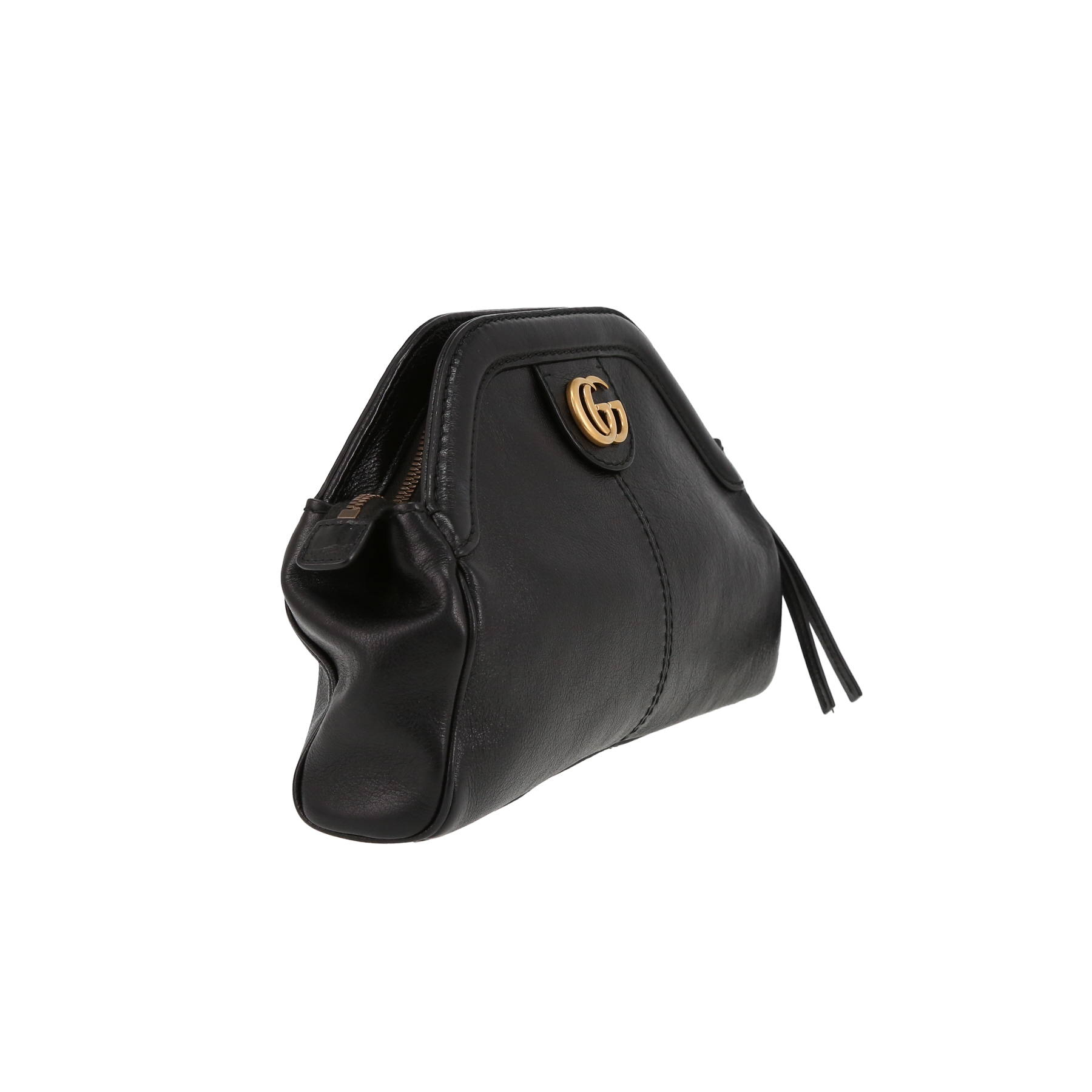 Sac bandoulière Gucci Re(belle) en cuir noir