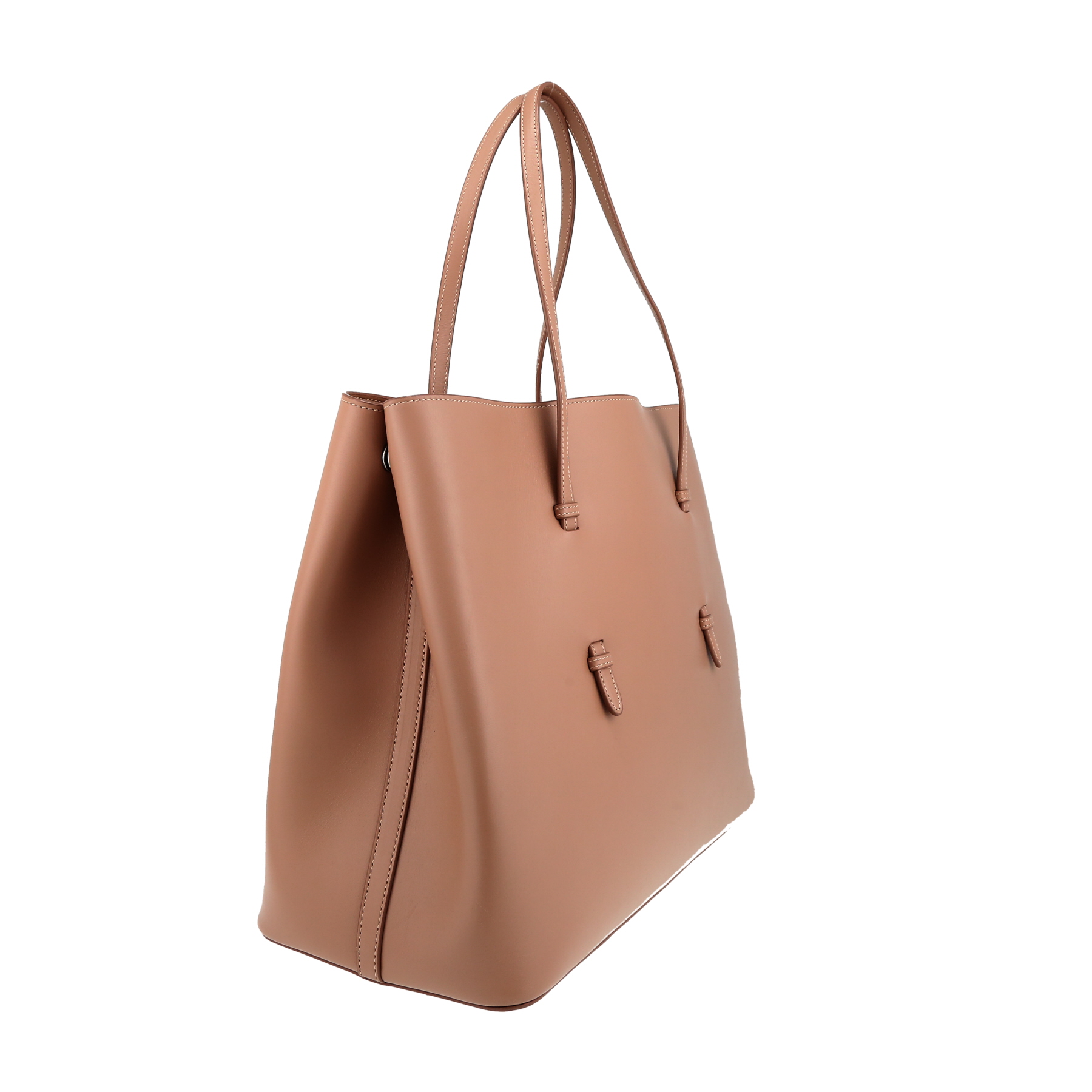 Bolso Cabás Alaïa   en cuero beige rosado