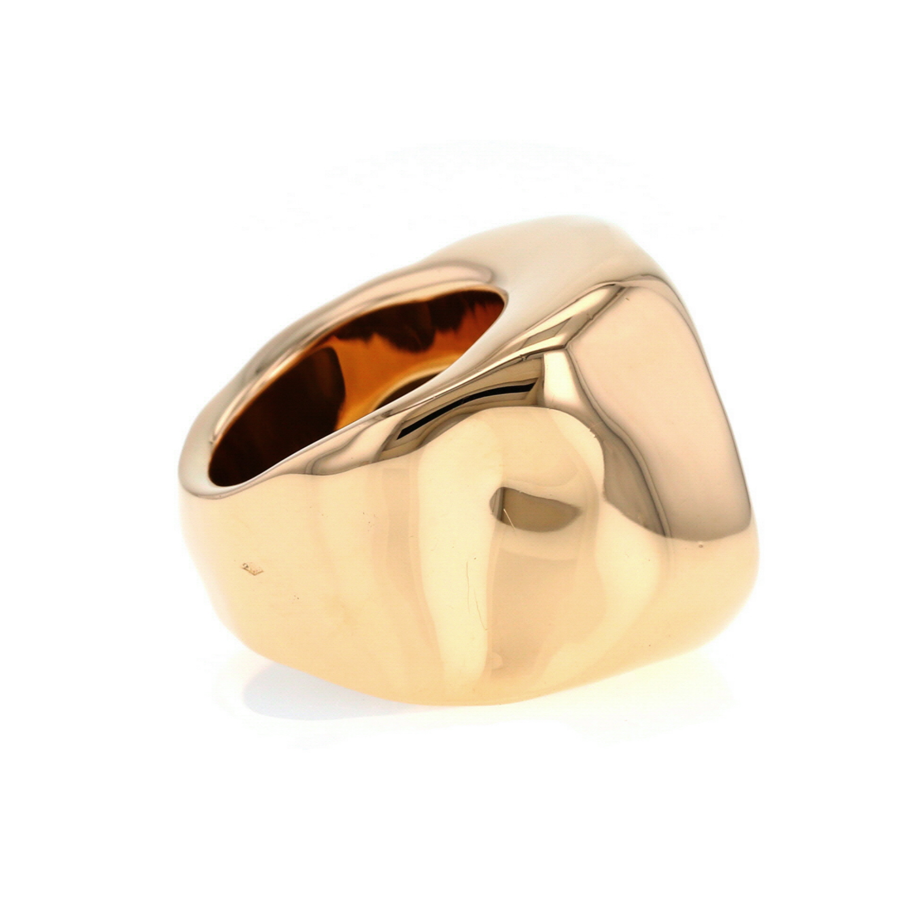 Dior Nougat large model ring in yellow gold