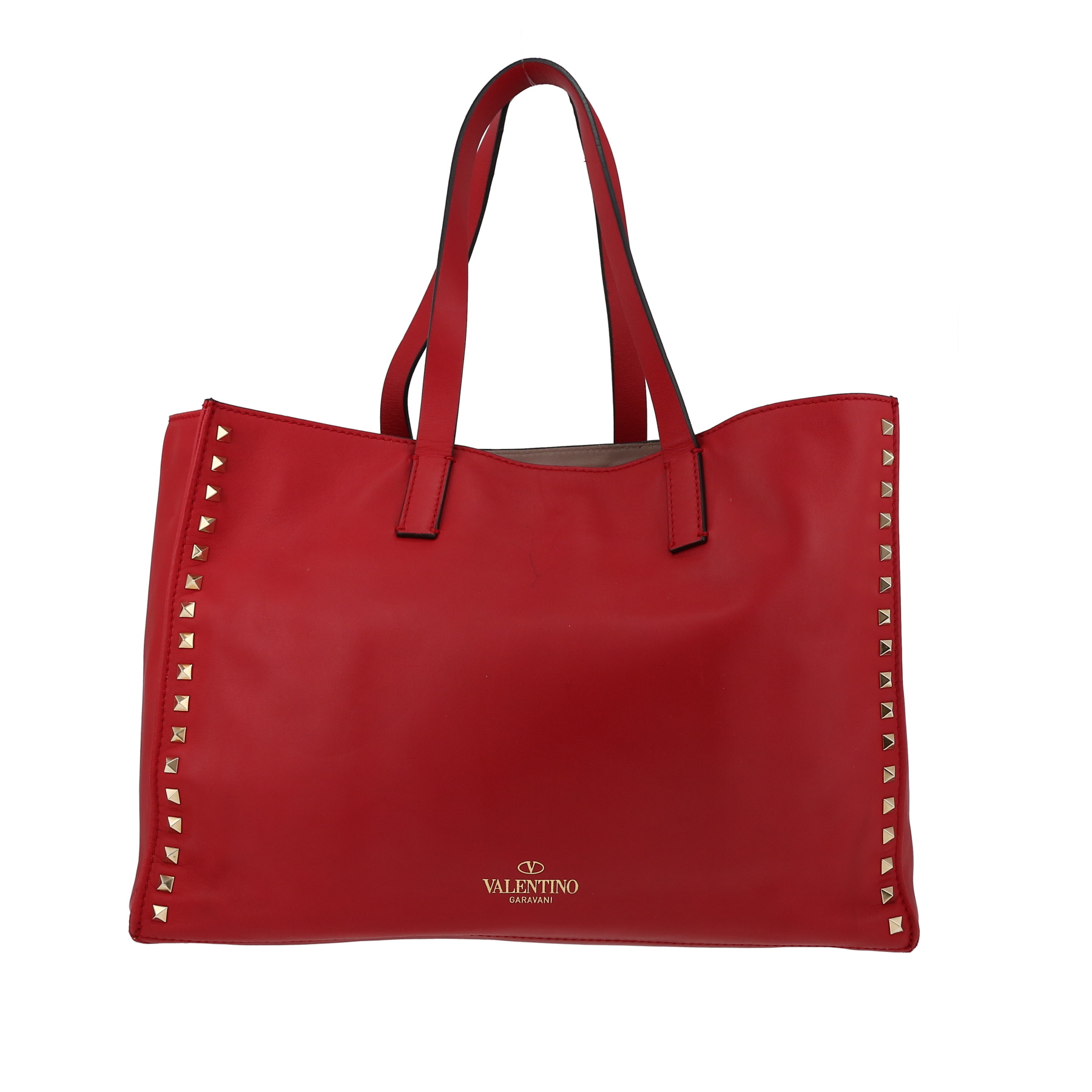 【関税＆送料込み】Valentino Garavani Tote Bags Valentino Garavani Rockstud Tote Bag | Orange | FARFETCH