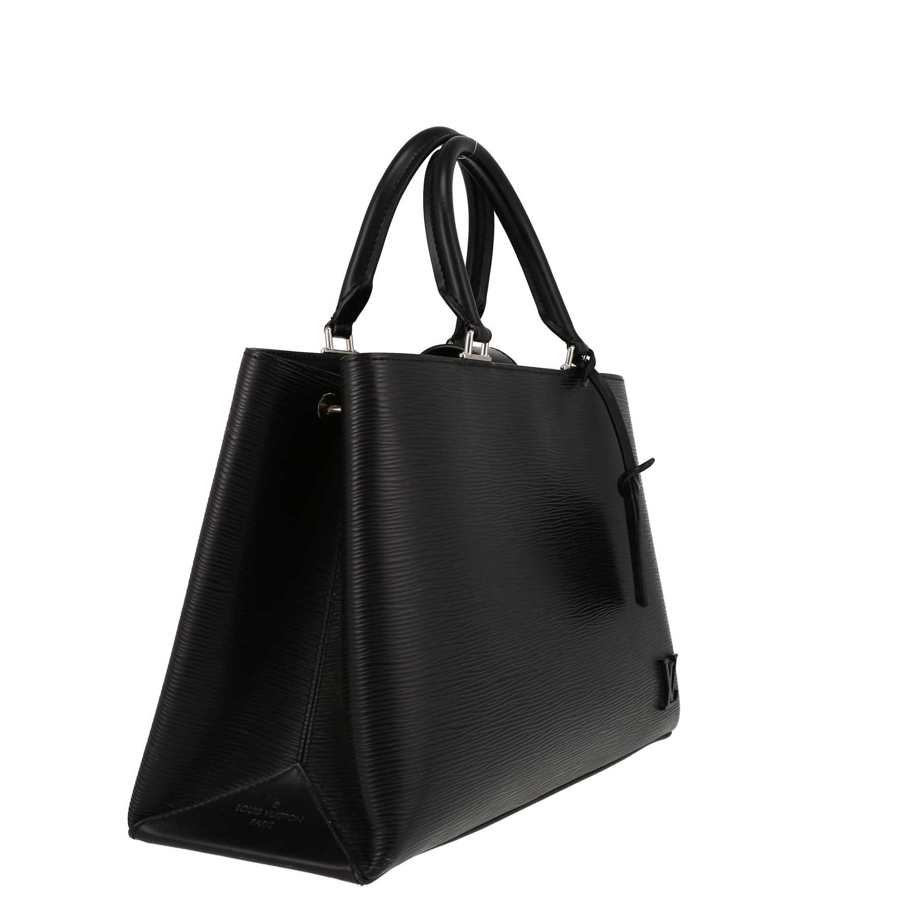 Louis Vuitton  Kleber handbag  in black epi leather