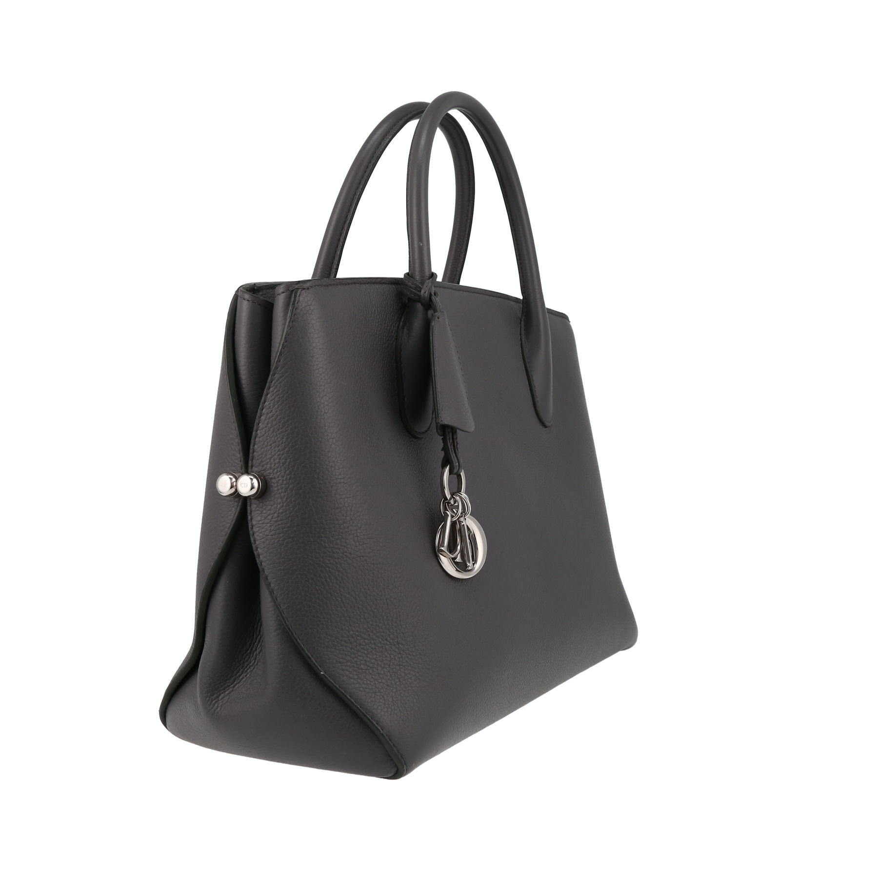 Borsa Dior  Open Bar in pelle grigia