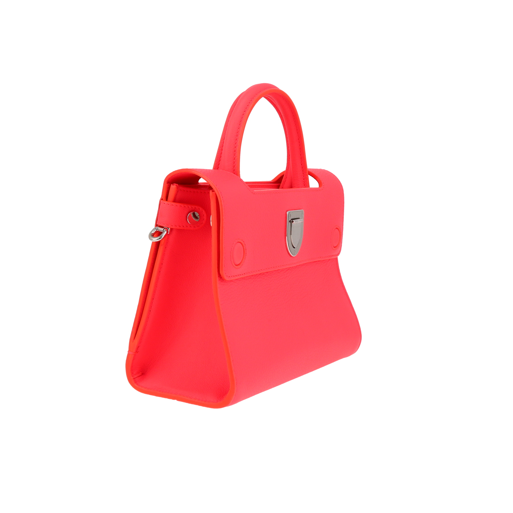 Dior  Diorever small model  shoulder bag  in pink grained leather