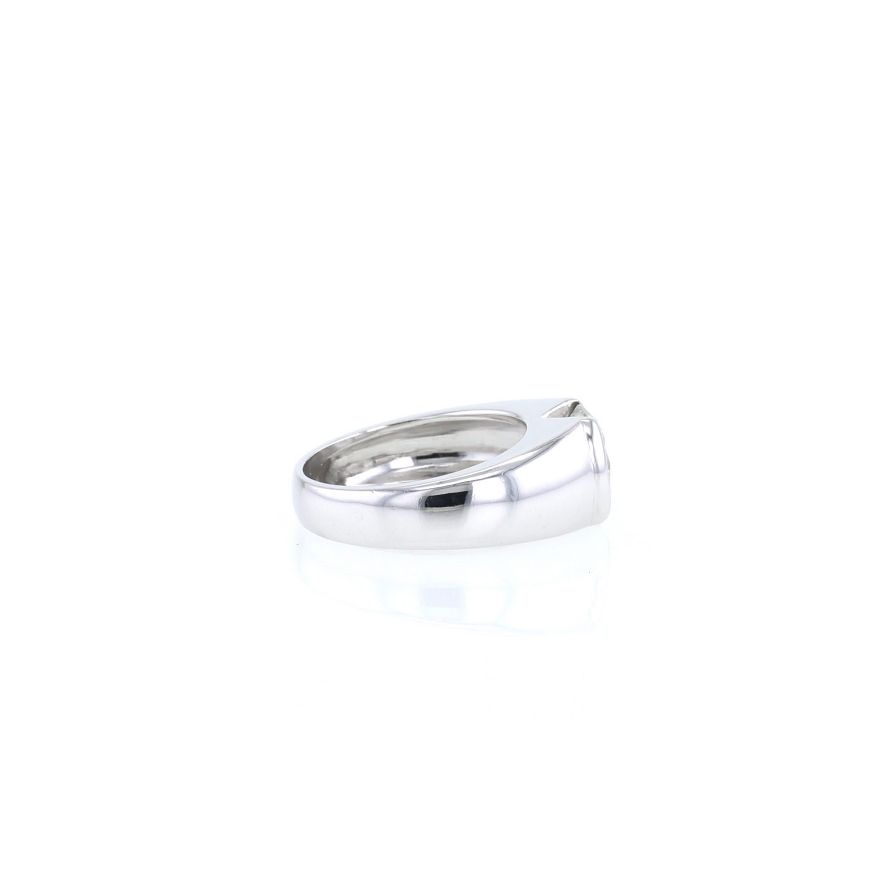 Anello Vintage  in oro bianco e diamante