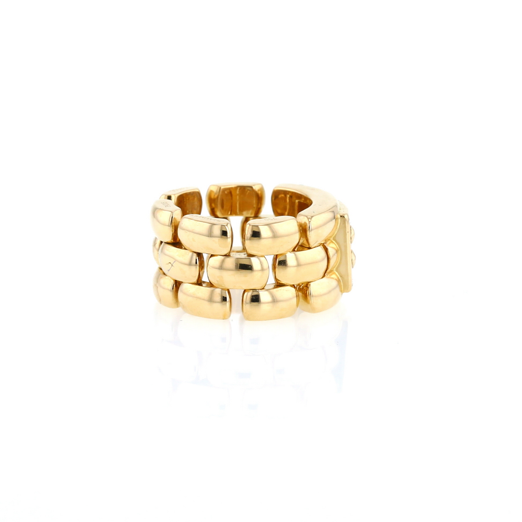 Chaumet Khesis ring in yellow gold and diamonds